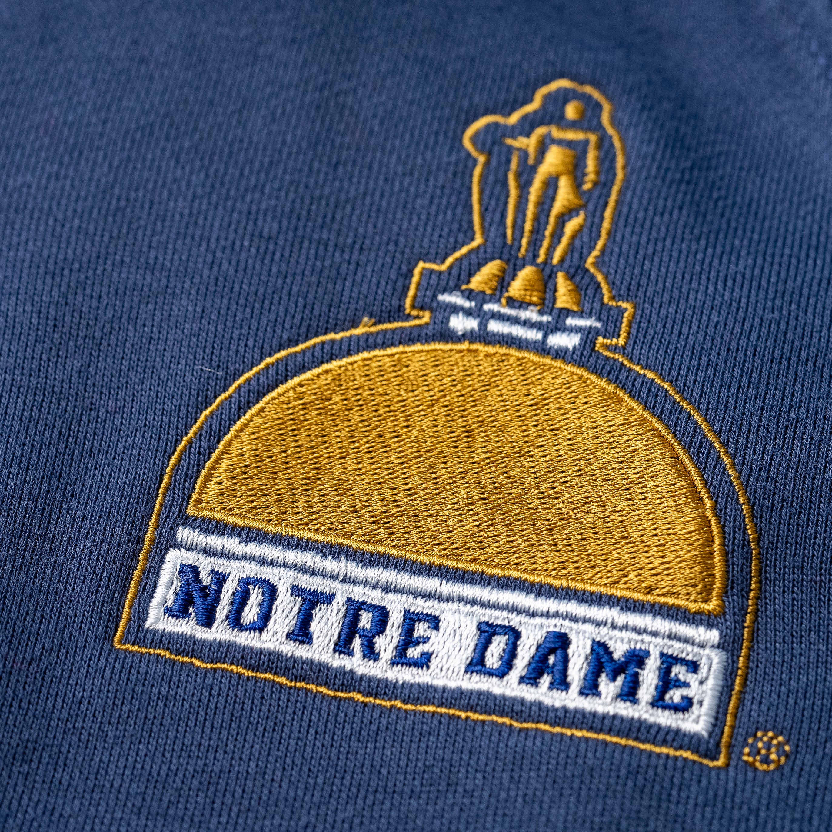 Notre Dame Vintage Golden Dome Quarter Zip - Image 2