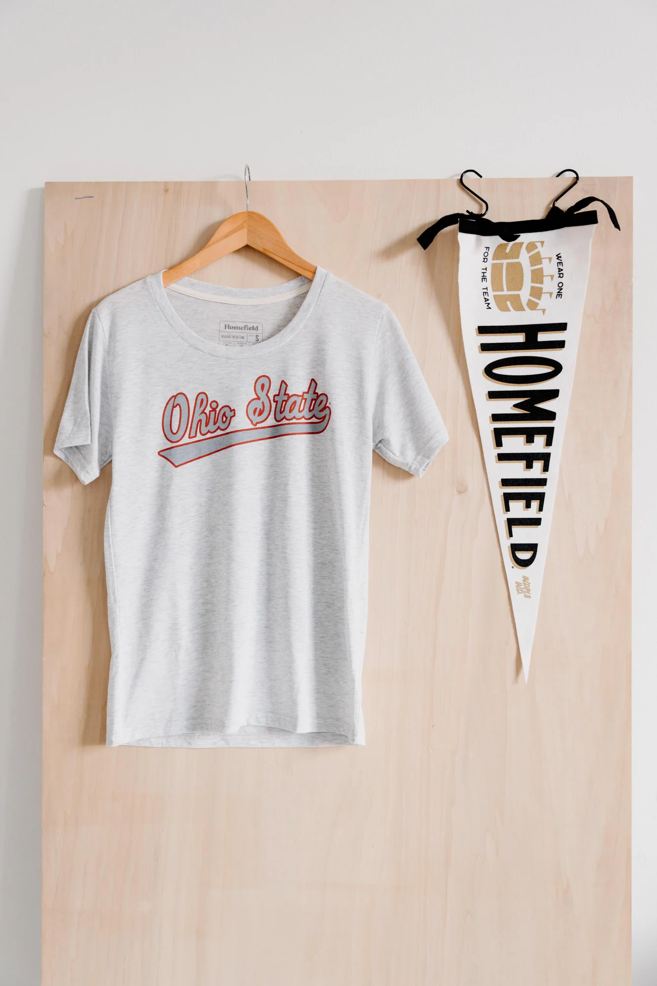 Ohio State Baseball Script Women's Tee - Image 2