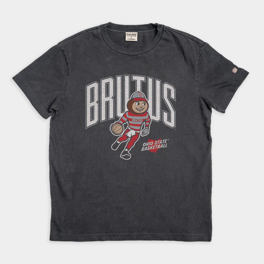 Ohio State Buckeyes Basketball Brutus Heavyweight Tee