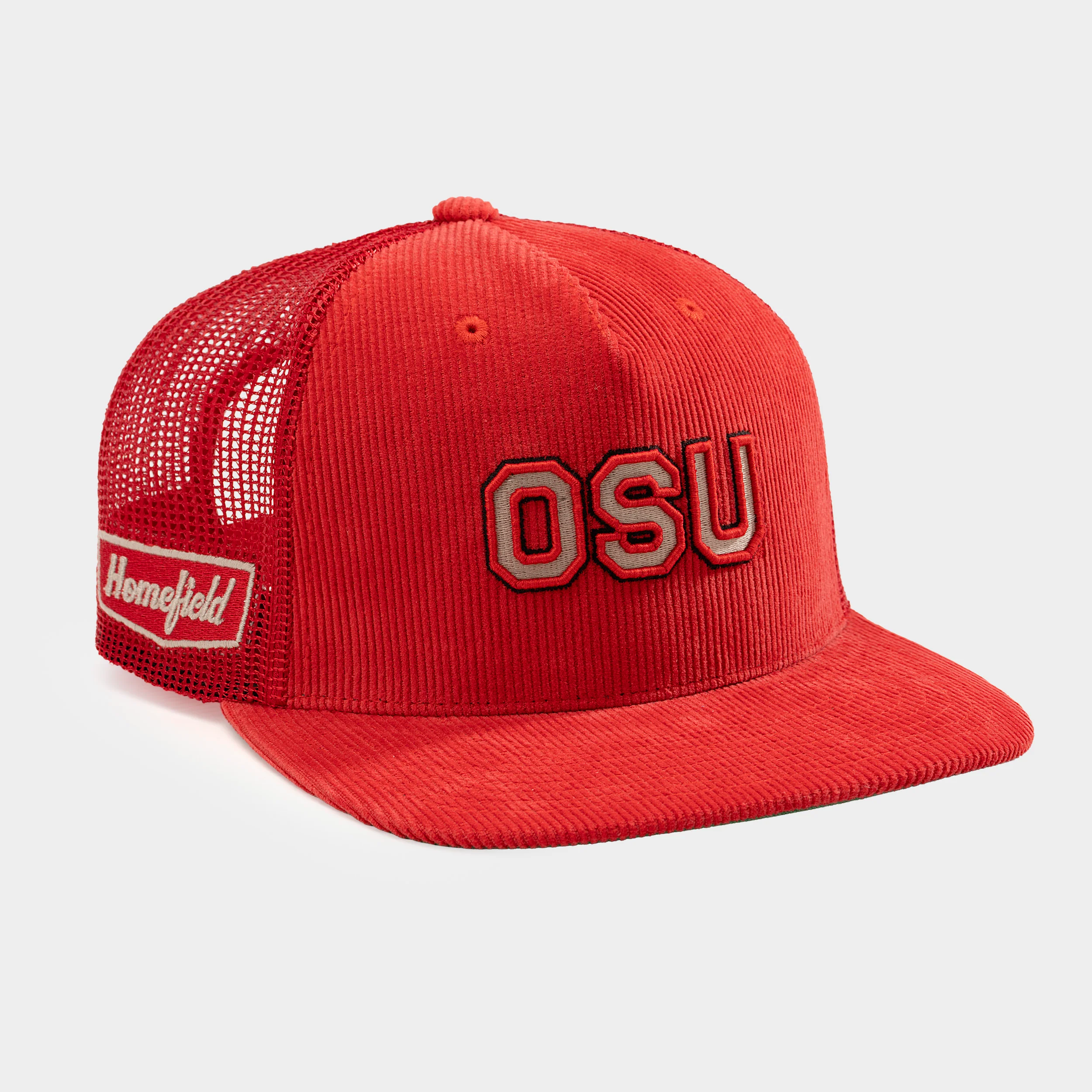 Ohio State Buckeyes Corduroy Trucker Hat - Image 2