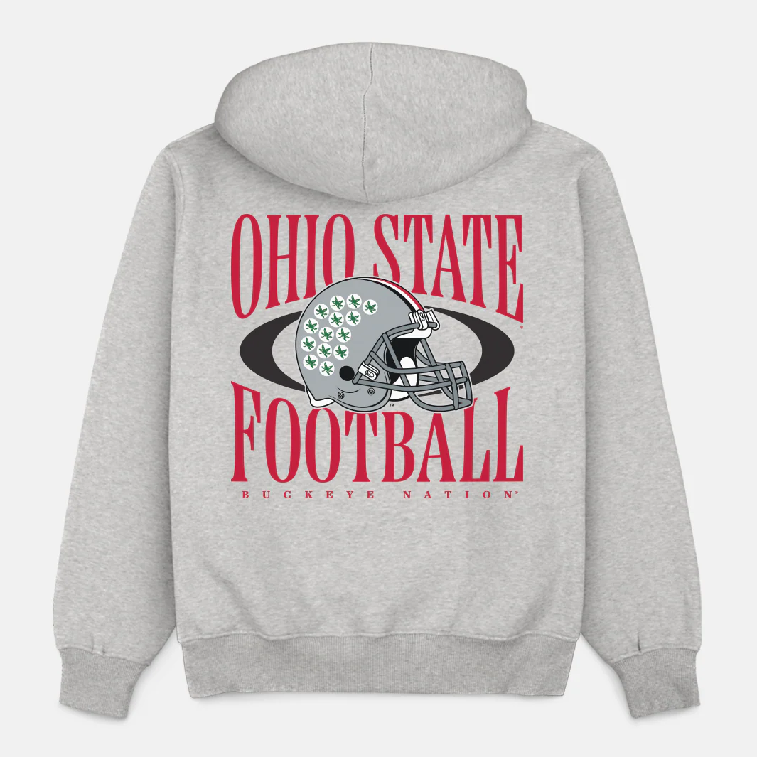 Ohio State Football Kickoff Heavyweight Hoodie - Image 2
