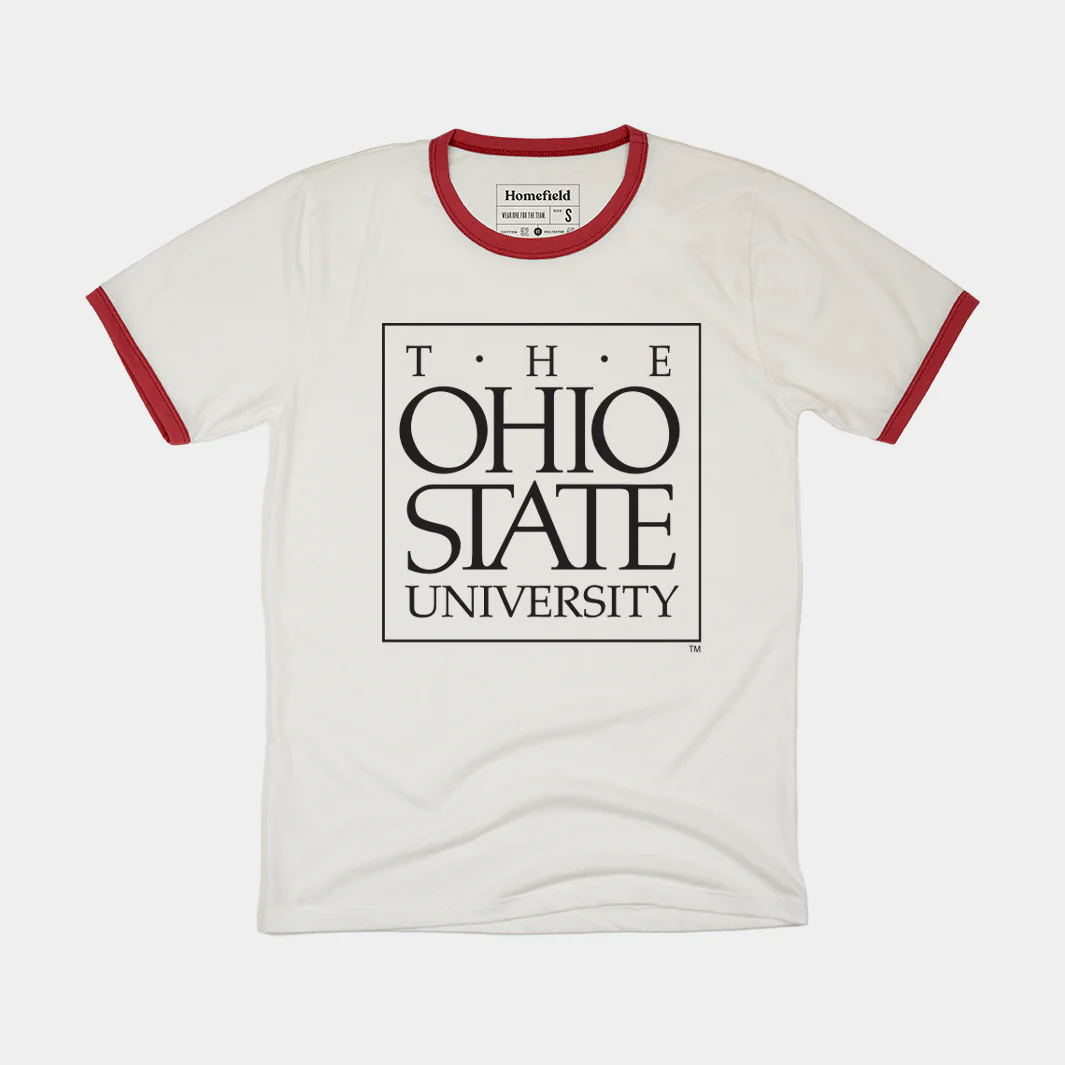 Ohio State Retro Ringer Tee