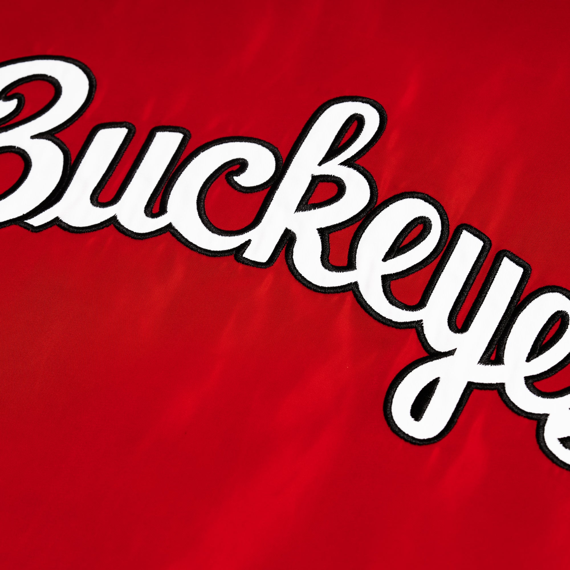 Ohio State Vintage Buckeyes Script Bomber Jacket - Image 3