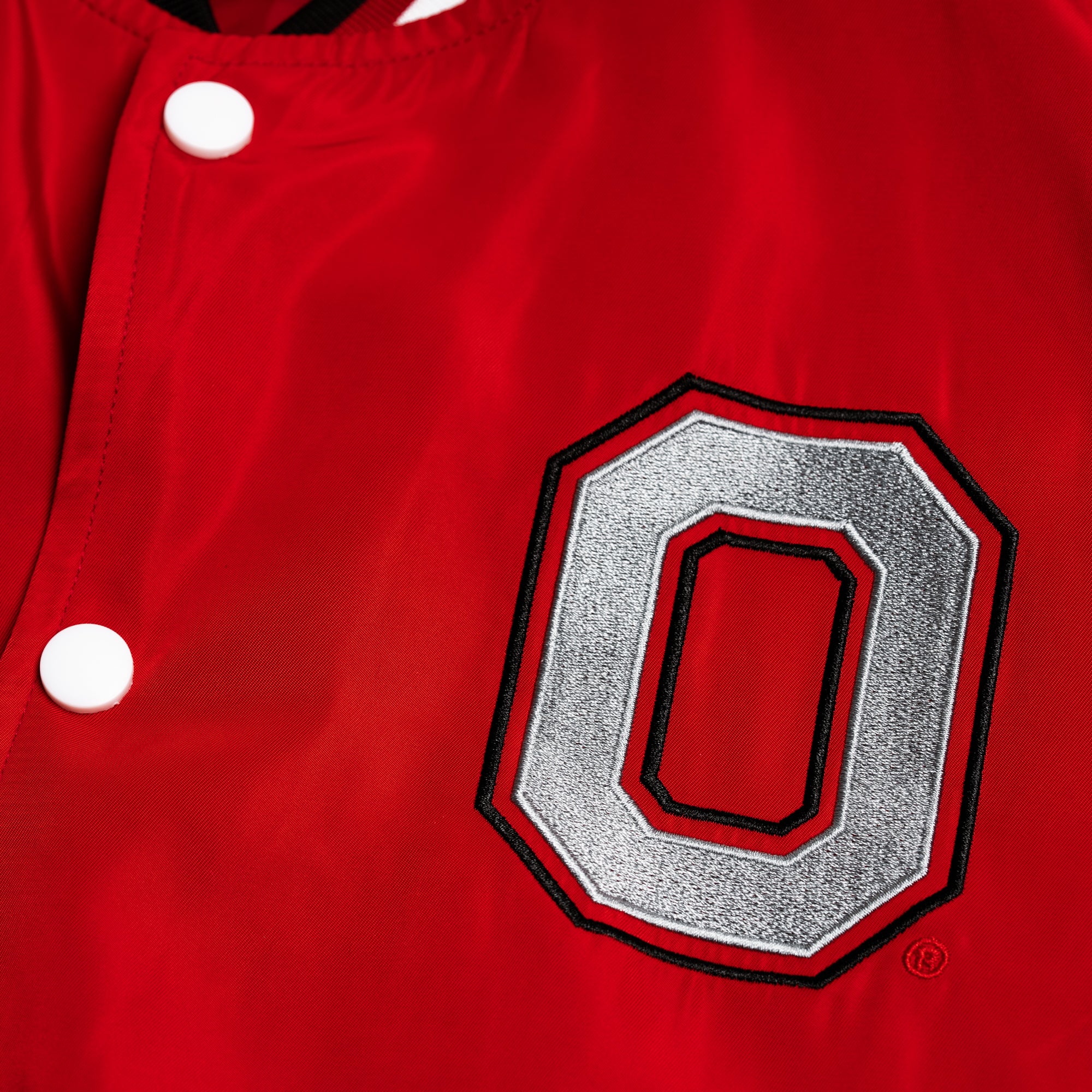 Ohio State Vintage Buckeyes Script Bomber Jacket - Image 5