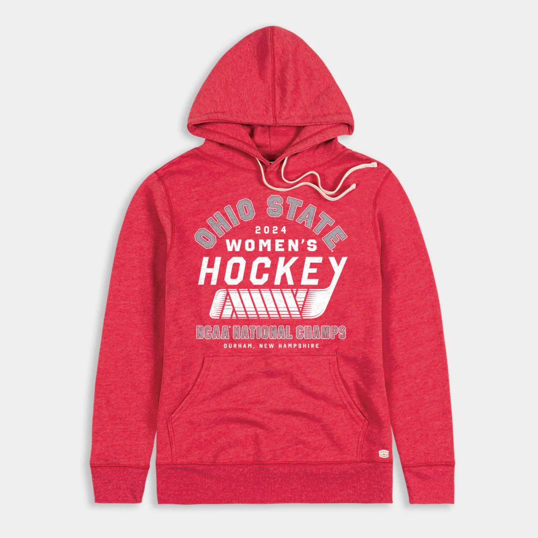 Ohio State Women's Hockey 2024 National Champs Hoodie