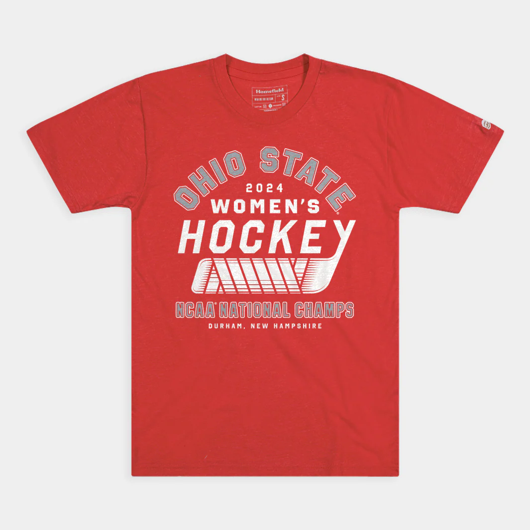 Ohio State Women's Hockey 2024 National Champs Tee