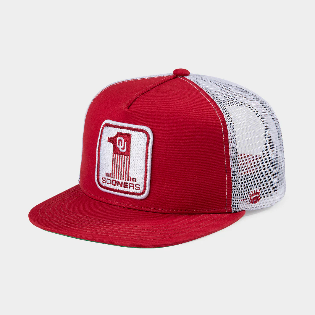 Oklahoma Football 1974 and 1995 Champs Trucker Hat