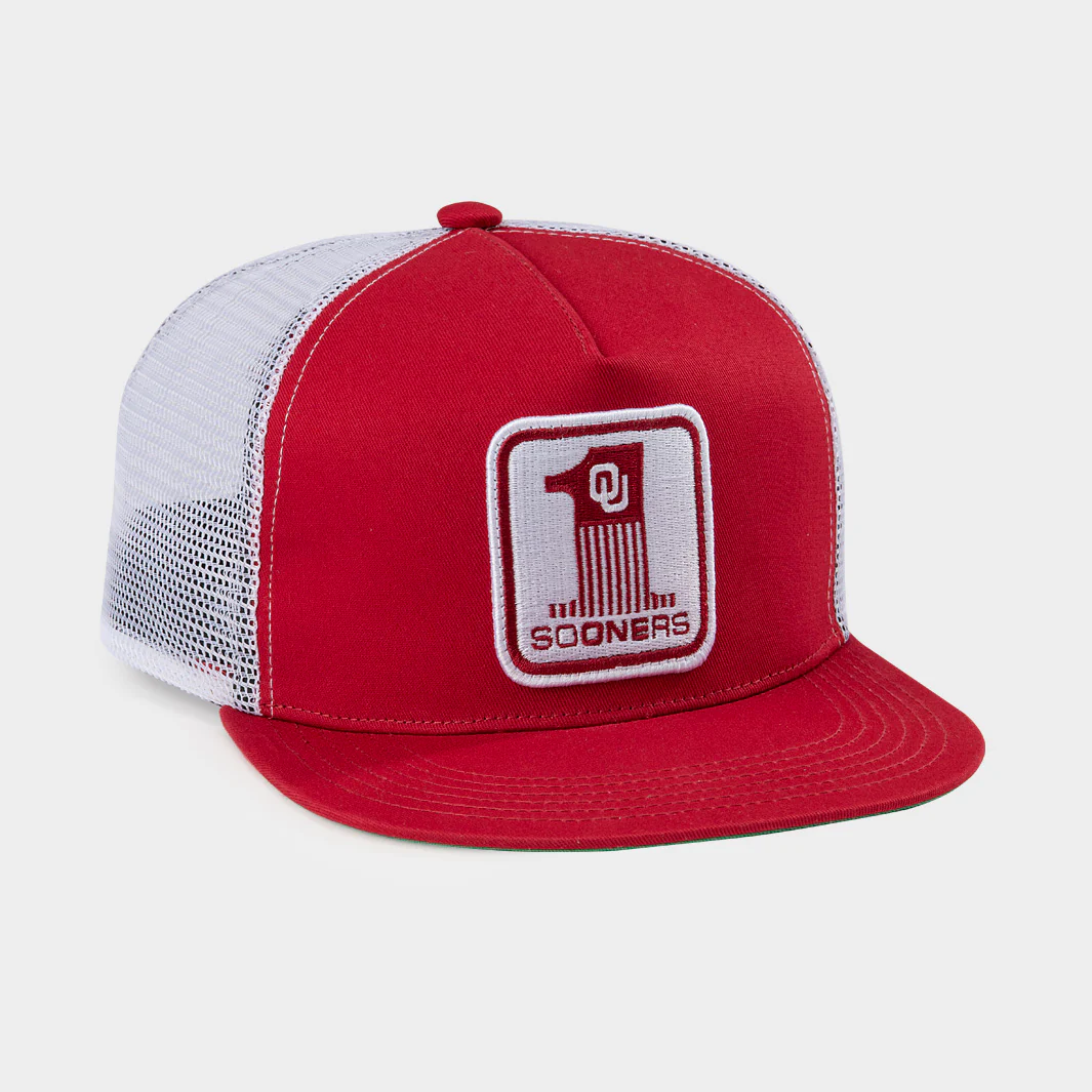 Oklahoma Football 1974 and 1995 Champs Trucker Hat - Image 2