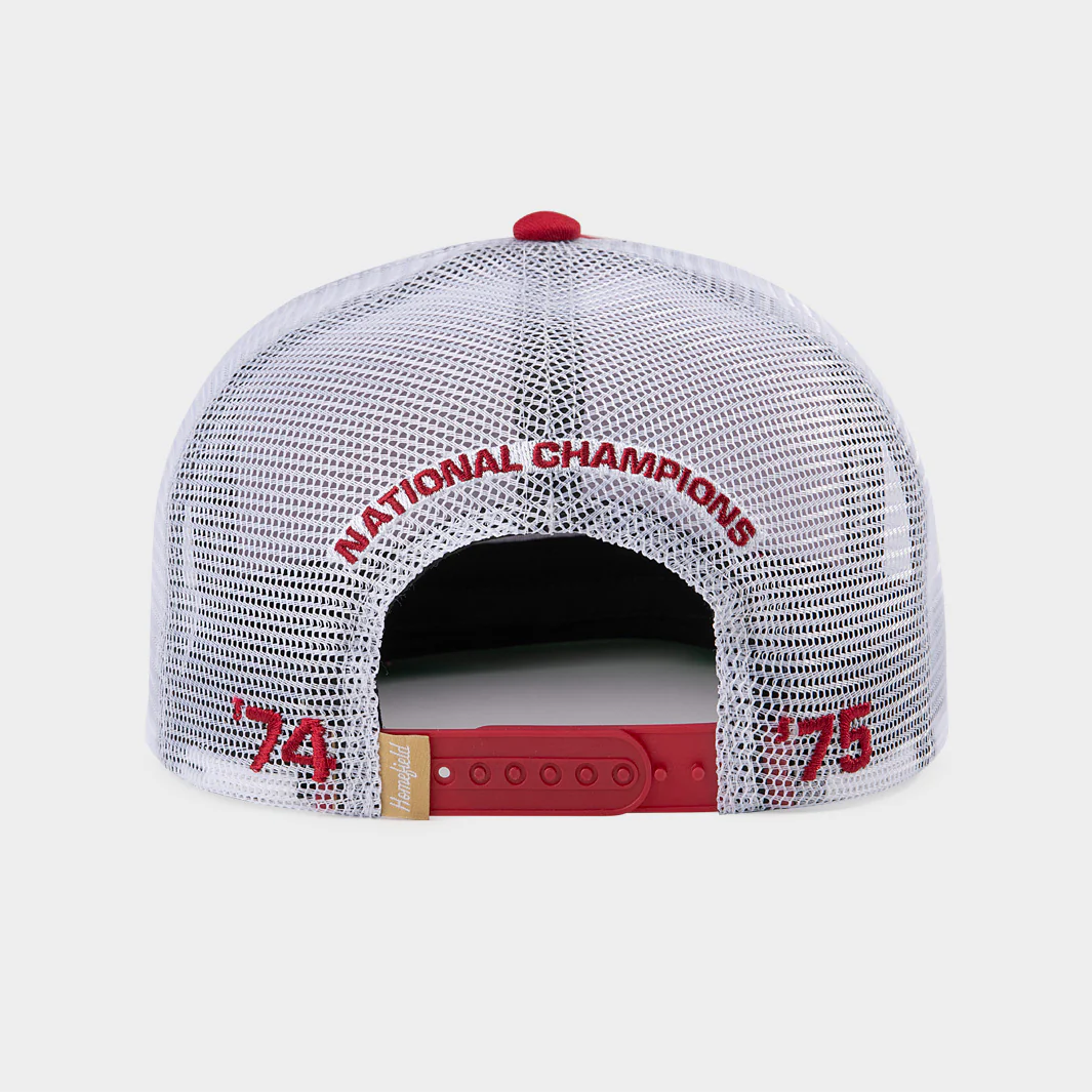 Oklahoma Football 1974 and 1995 Champs Trucker Hat - Image 3