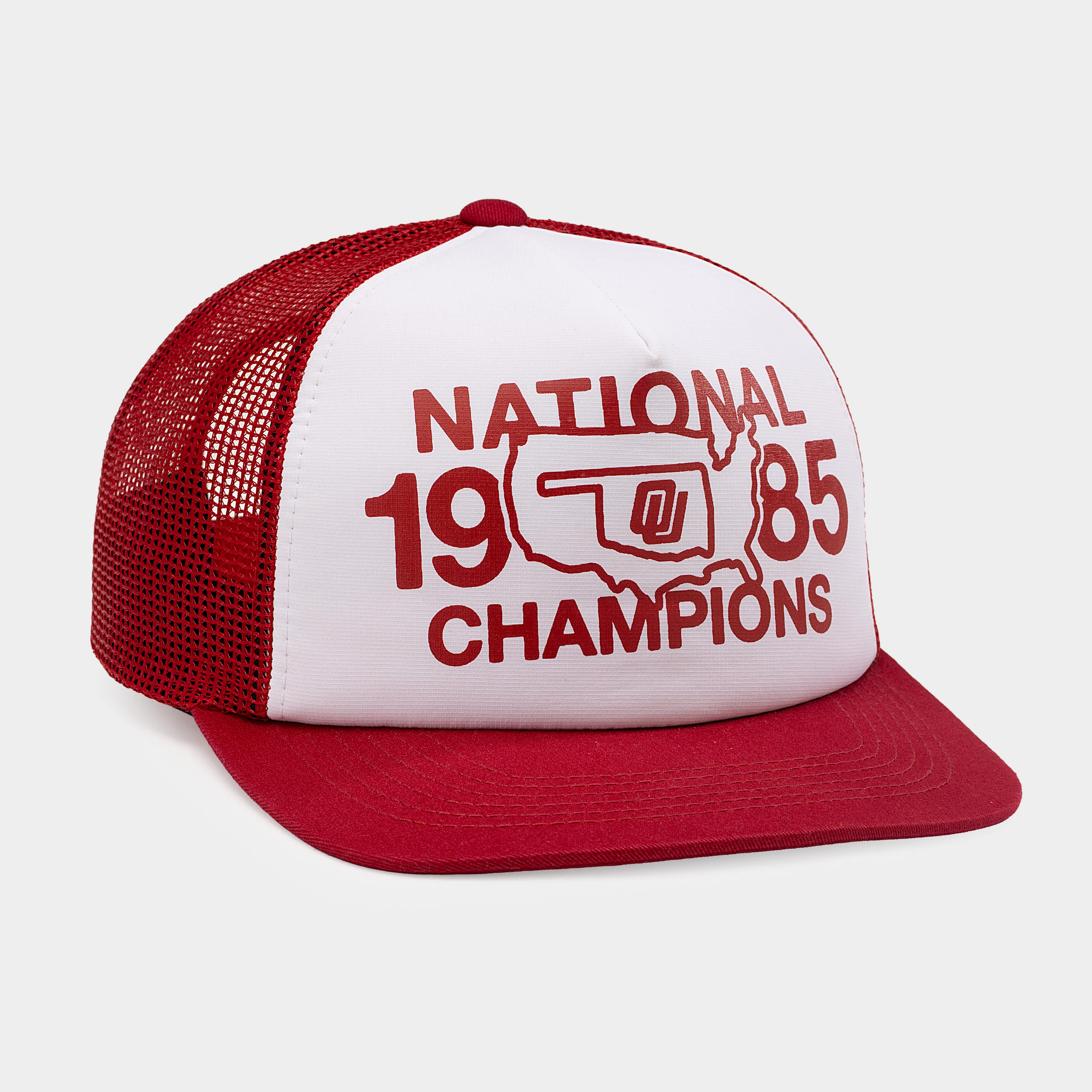 Oklahoma Football 1985 National Champs Trucker Hat - Image 2