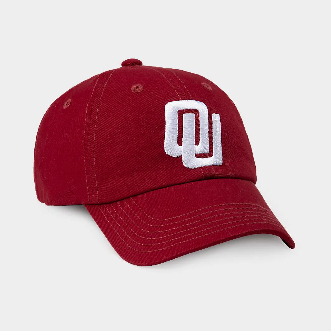 Oklahoma OU Disco Logo Dad Hat - Image 2