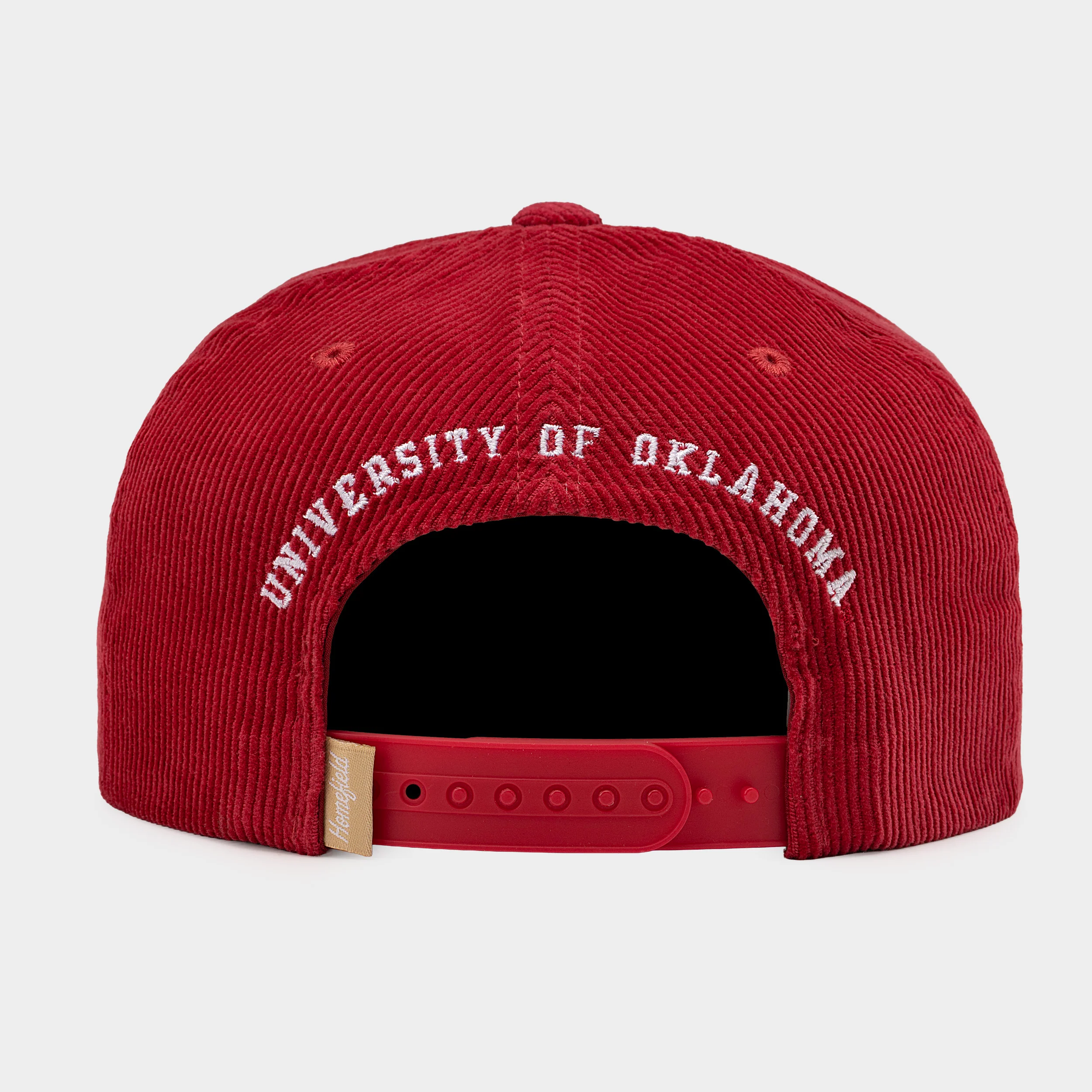 Oklahoma Red River "Beat Texas" Corduroy Hat - Image 3