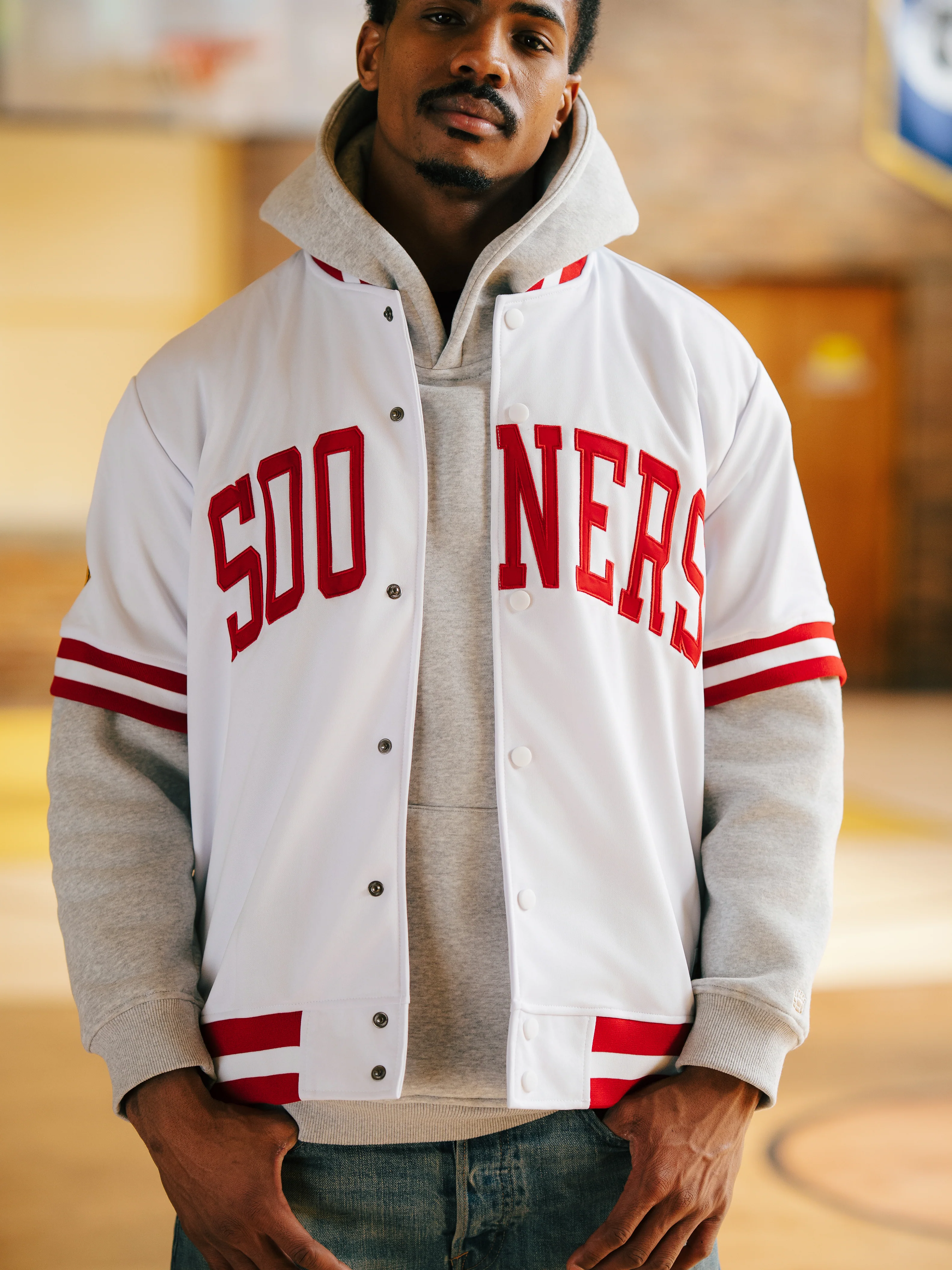 Oklahoma Sooners Basketball 1988 Final Four Shooting Shirt - Image 5