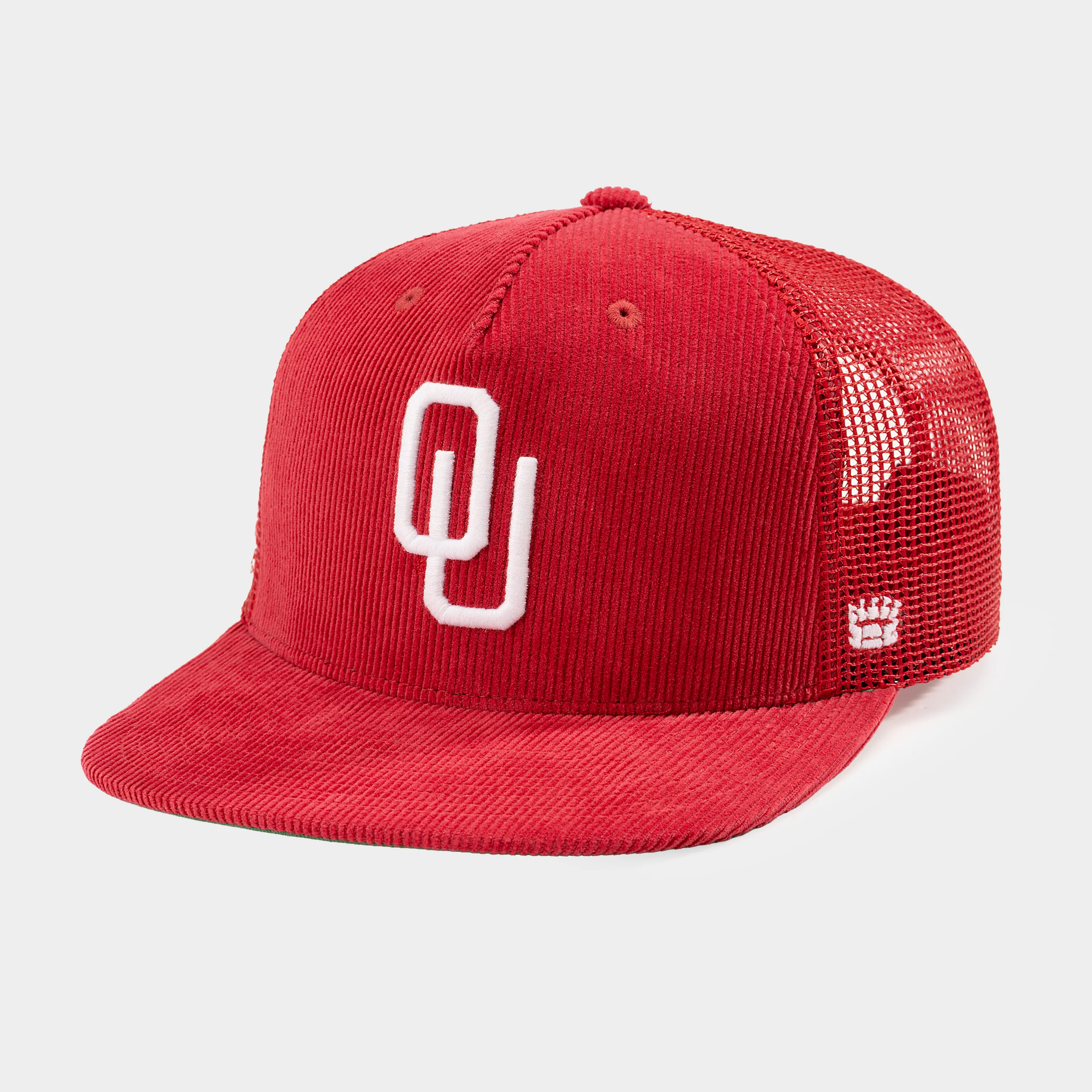Oklahoma Sooners Corduroy Trucker Hat