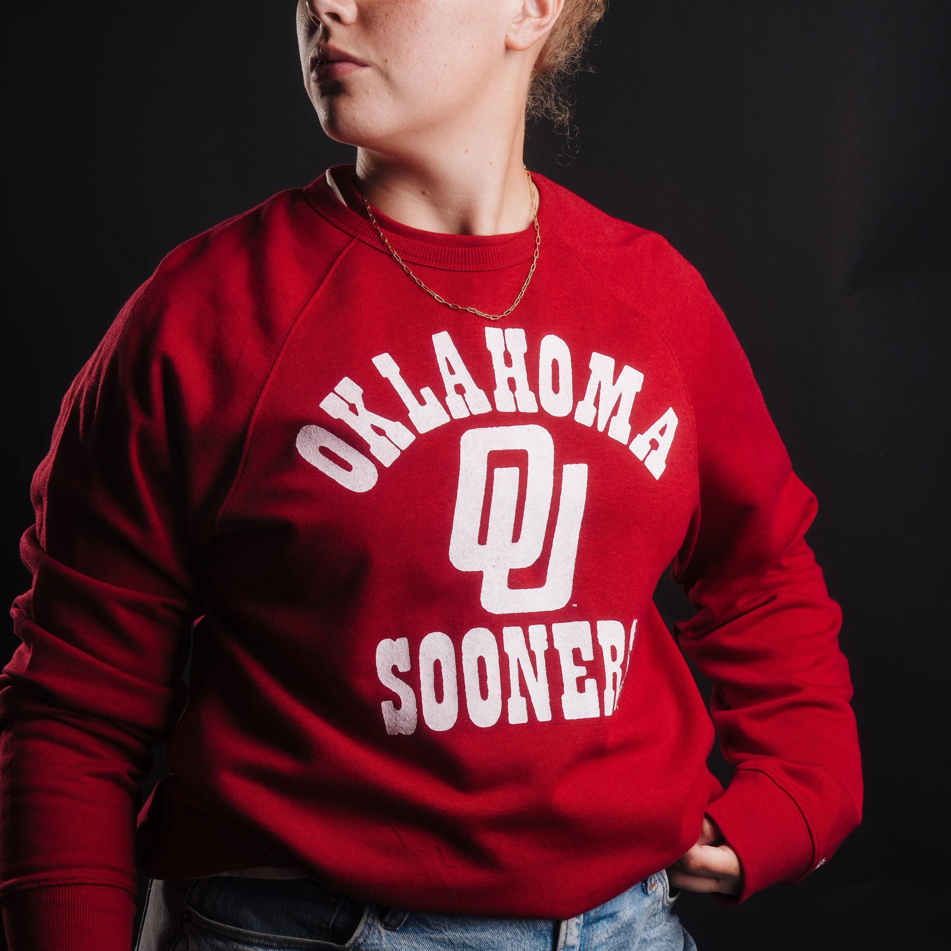 Oklahoma Sooners OU Disco 1979 Crewneck - Image 2