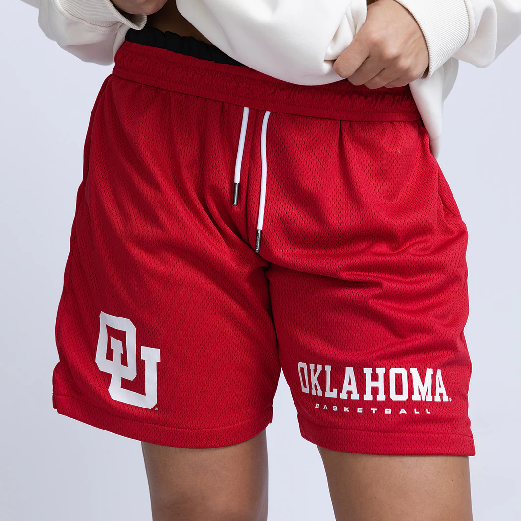 Oklahoma Sooners Retro Mesh Shorts - Image 4
