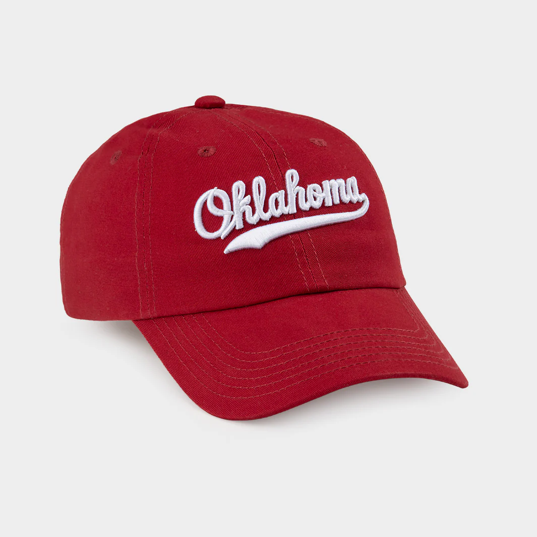 Oklahoma Sooners Script Dad Hat - Image 2