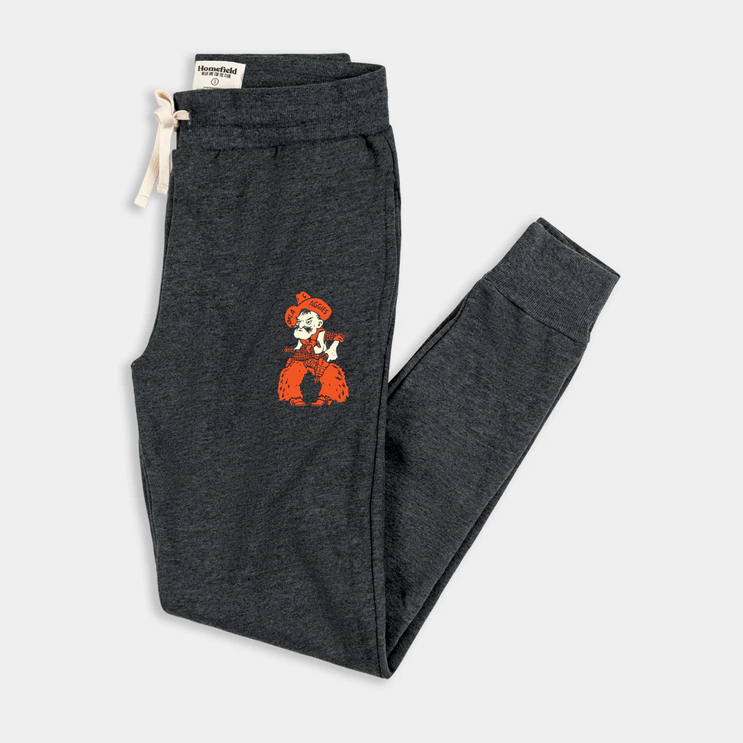 Oklahoma State Pistol Pete Retro Joggers