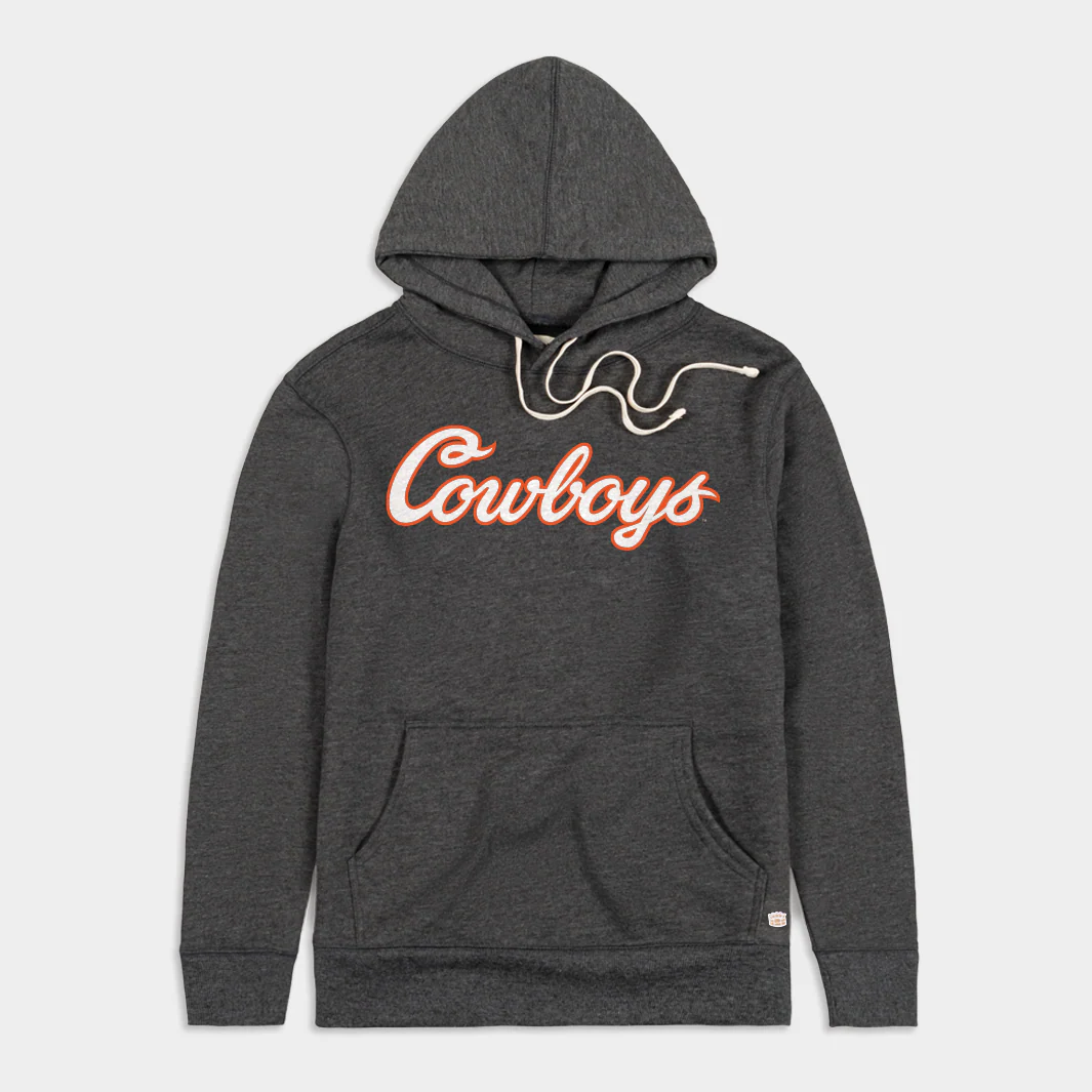 Oklahoma State Vintage "Cowboys" Script Hoodie