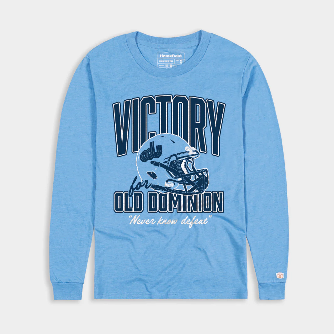 Old Dominion Football Victory Helmet Long Sleeve