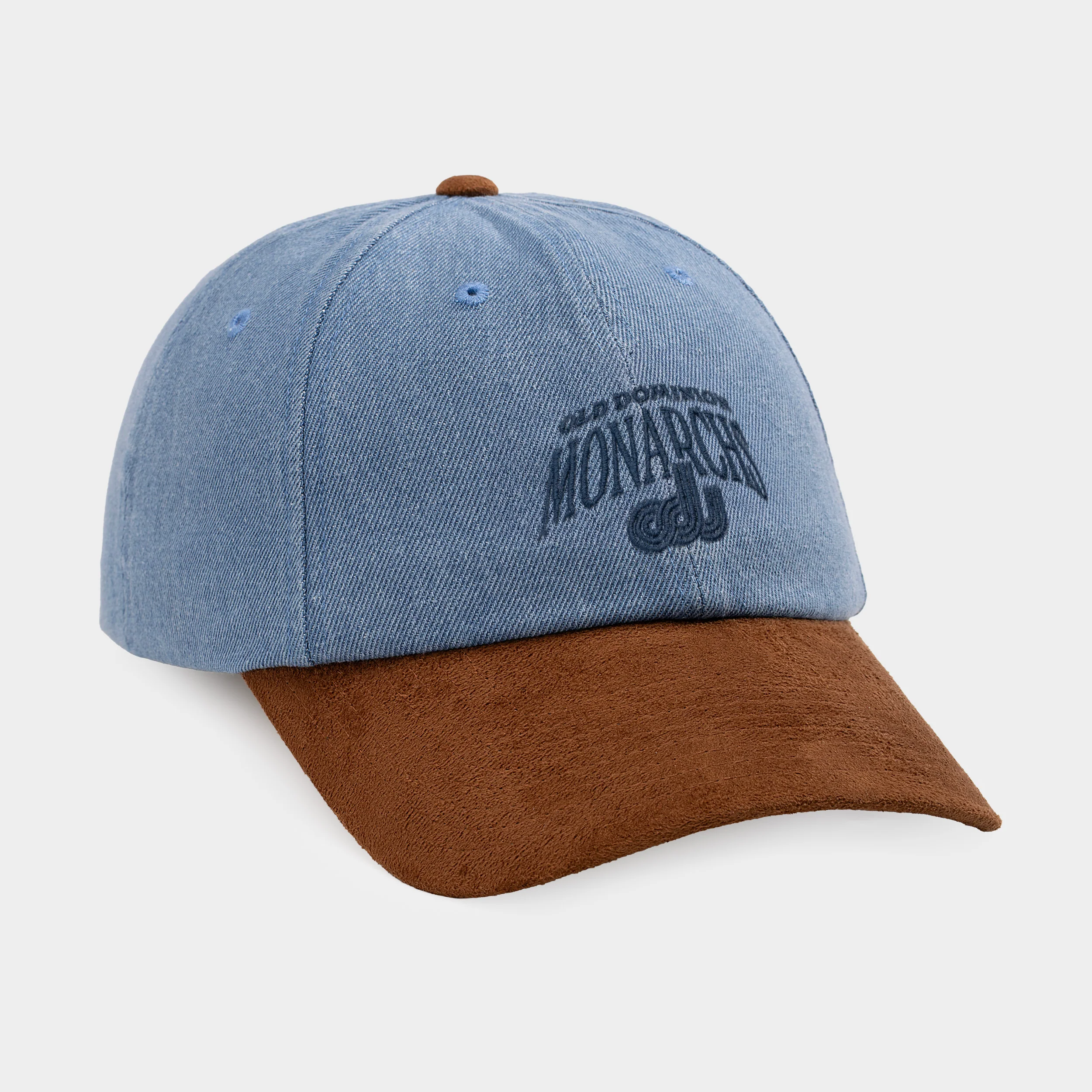 Old Dominion Monarchs Denim and Suede Dad Hat - Image 2
