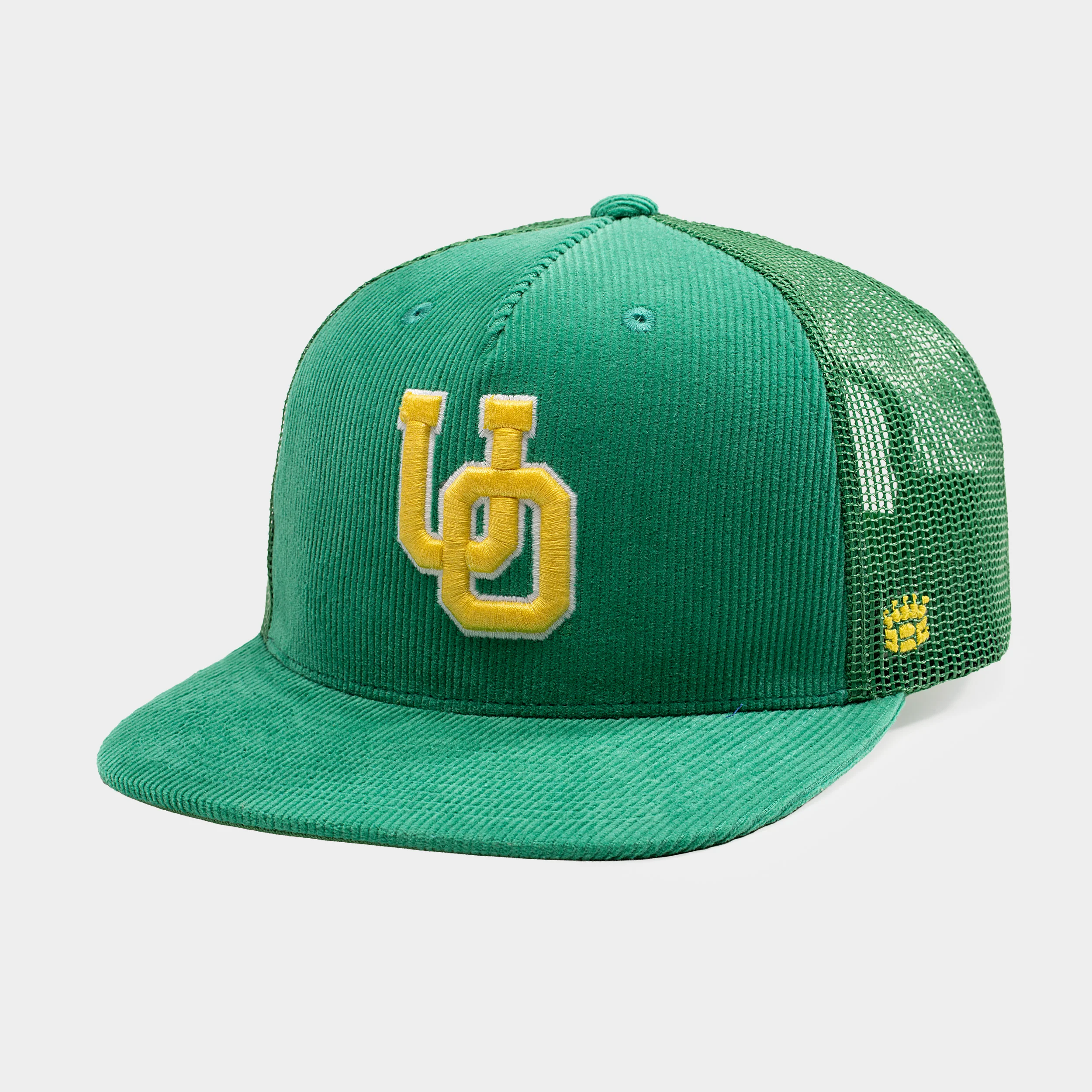 Oregon Ducks Corduroy Trucker Hat