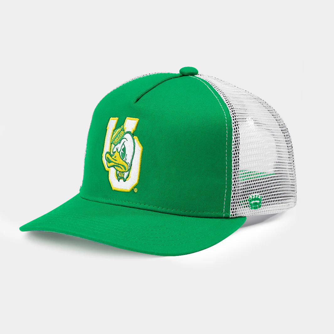 Oregon Ducks Retro Logo Trucker Hat