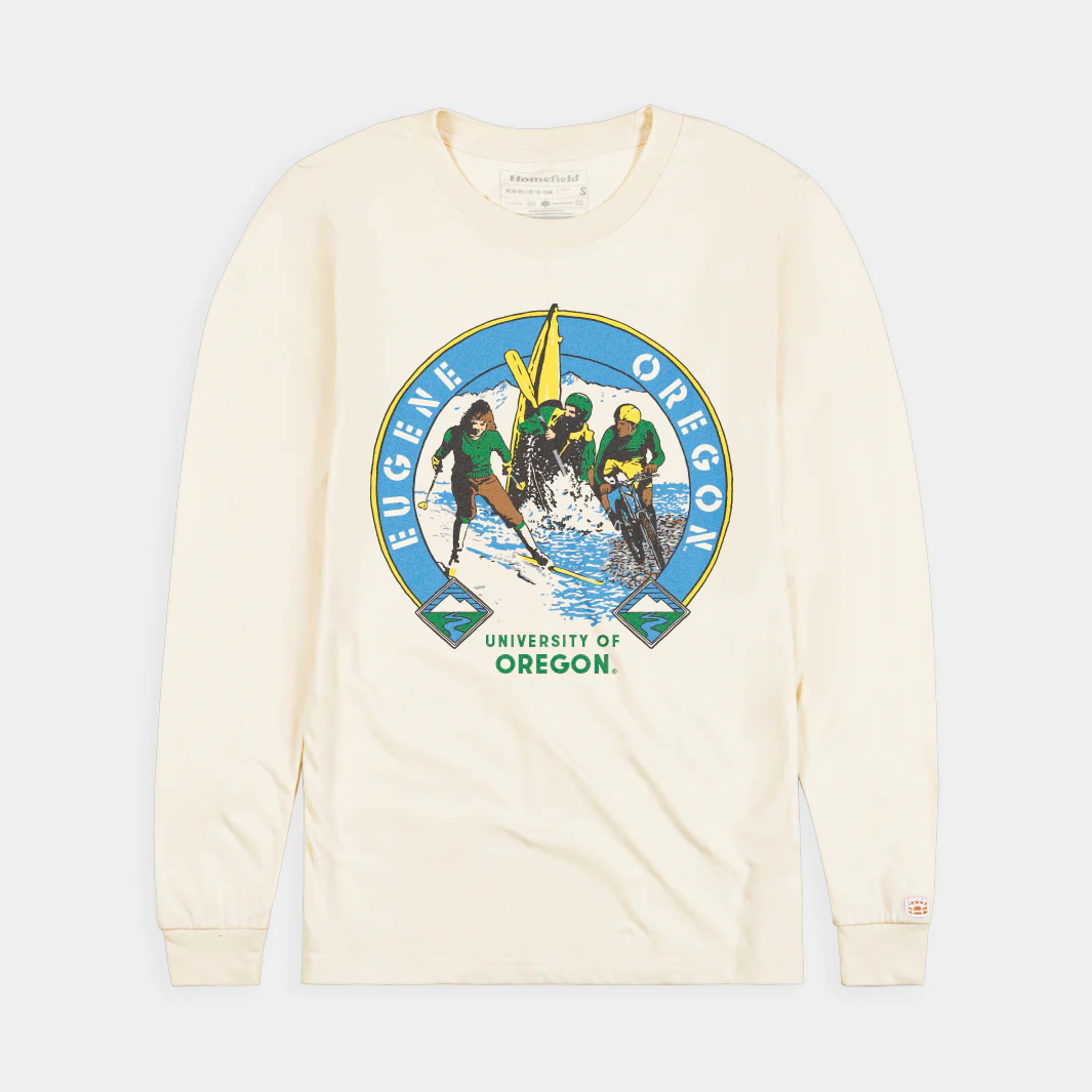 Oregon Ducks Vintage Eugene Outdoors Long Sleeve