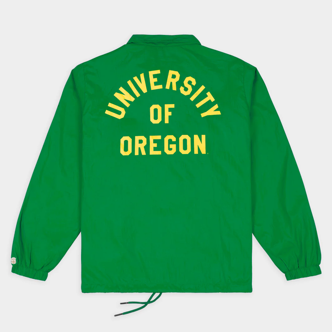 Oregon Ducks Vintage Logo Coaches Jacket - Image 2