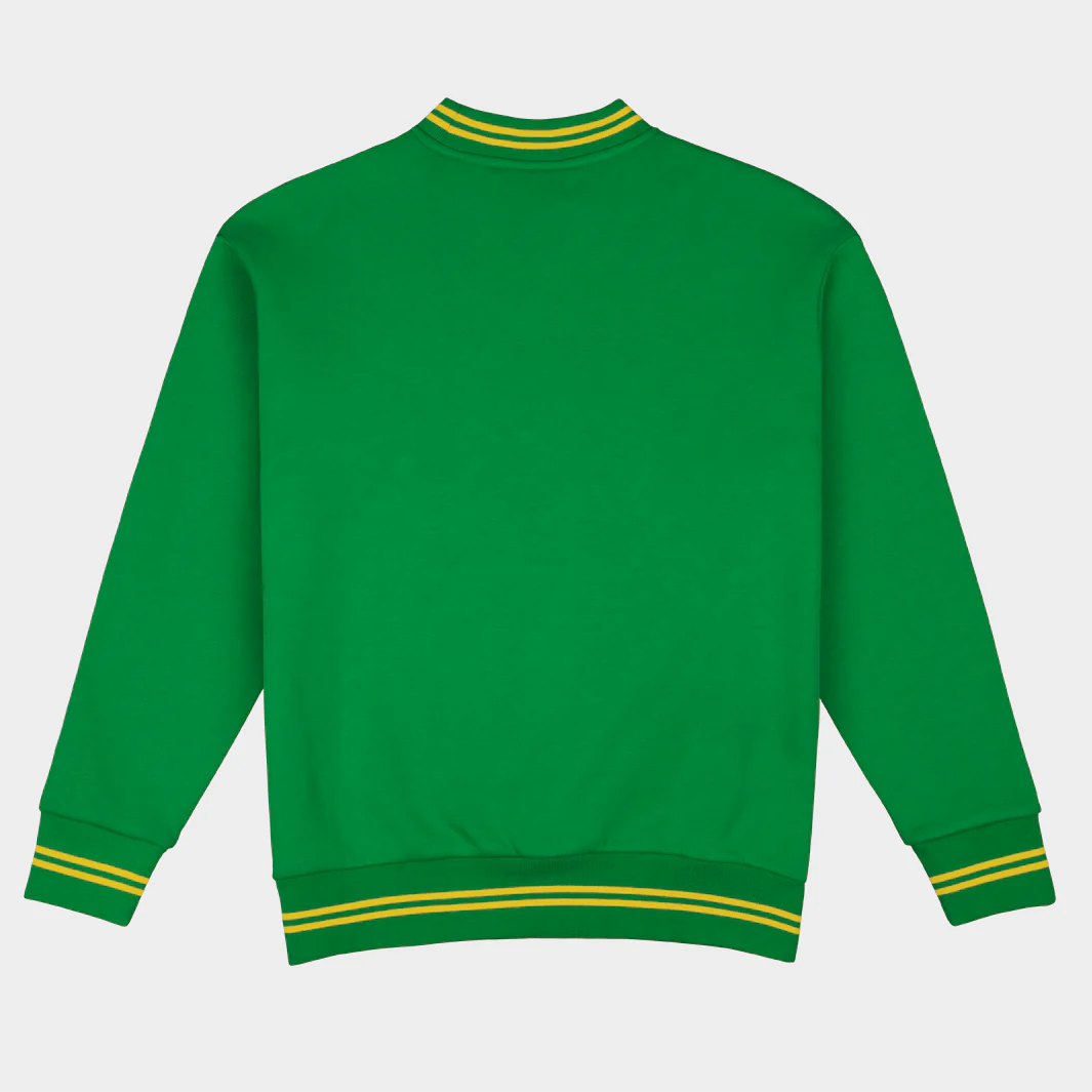 Oregon Football Embroidered Tri-Stripe Crewneck - Image 2