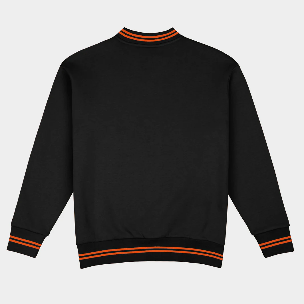 Oregon State Football Embroidered Tri-Stripe Crewneck - Image 2