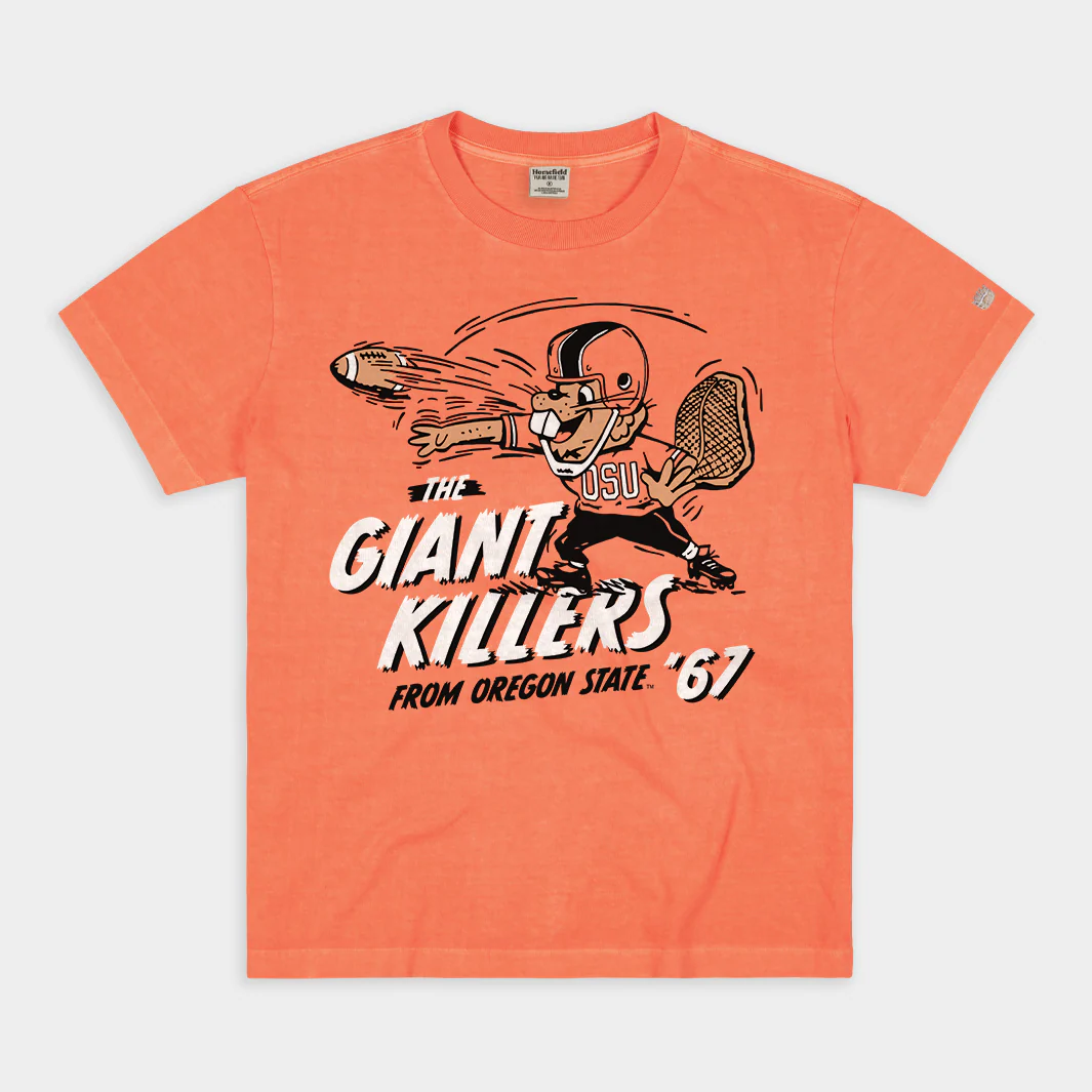 OSU Football 1967 "Giant Killers" Vintage Heavyweight Tee