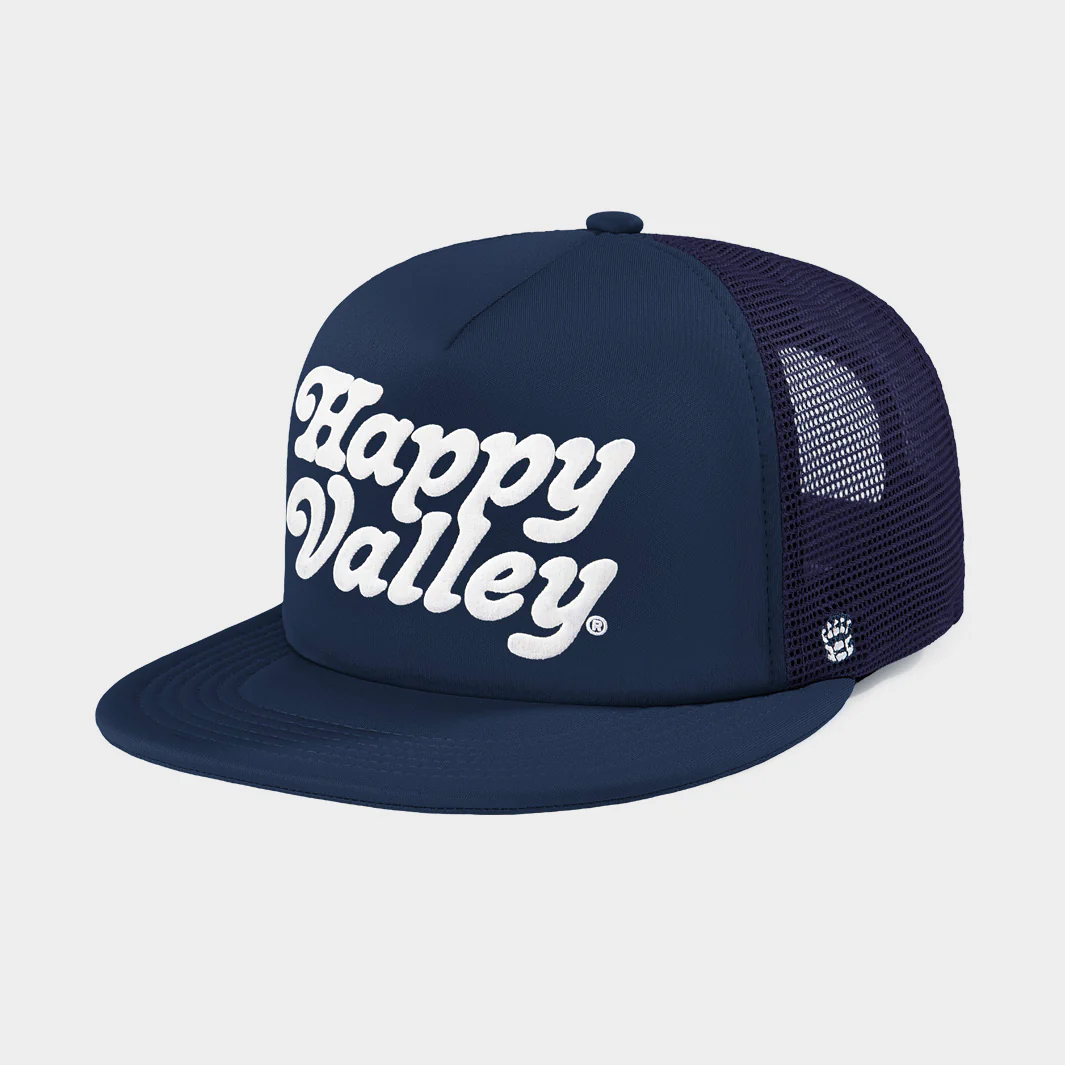 Penn State "Happy Valley" Puff Ink Trucker Hat