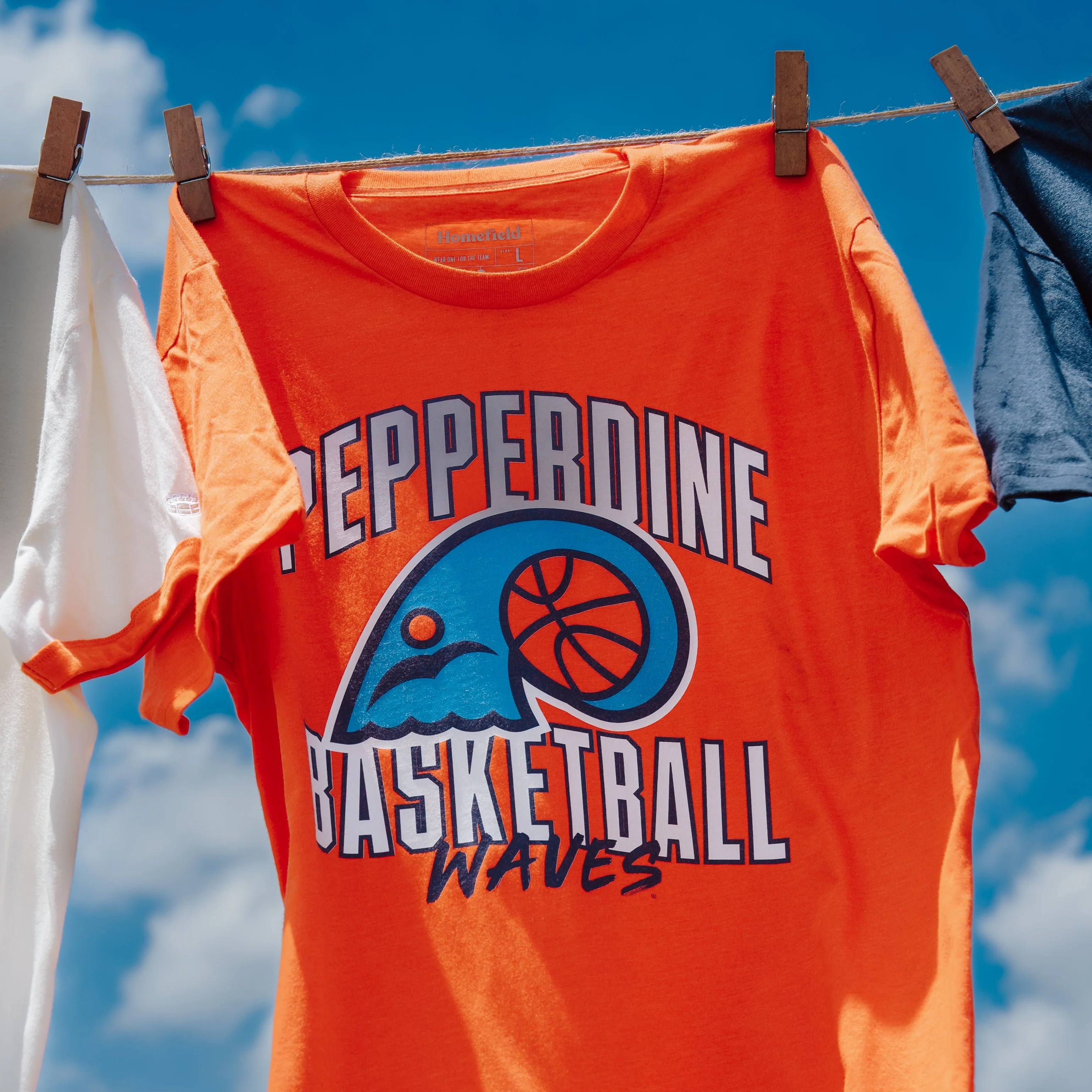 Pepperdine Waves Basketball Tee - Image 2