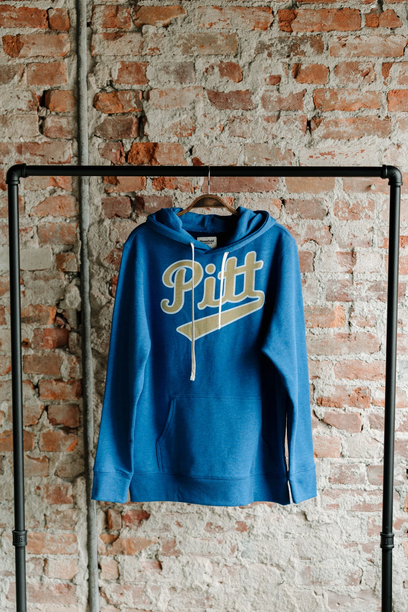 Pitt Baseball Script Hoodie - Image 2