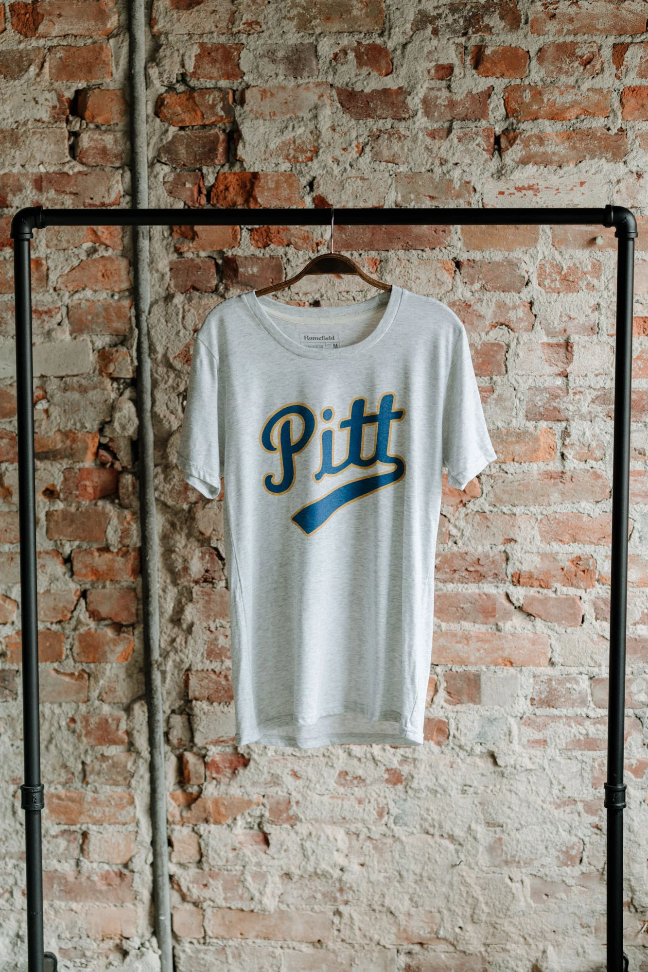 Pitt Baseball Script Women's Tee - Image 2