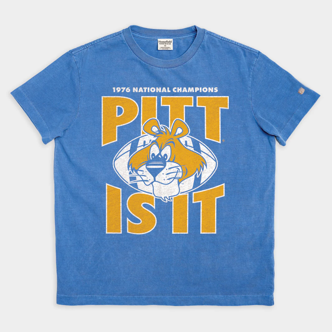 “Pitt Is It” 1976 National Champs Vintage Heavyweight Tee