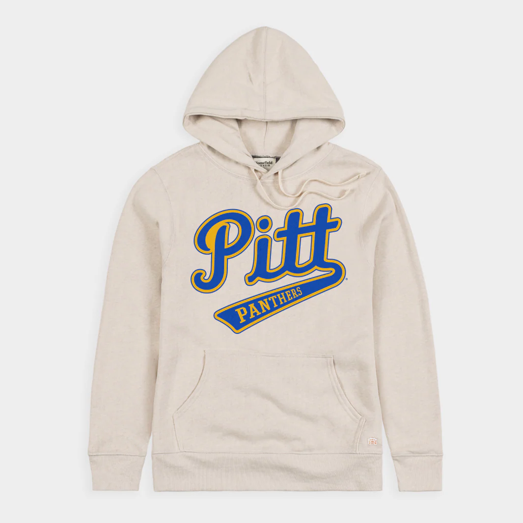 Pitt Panthers Baseball Script Hoodie