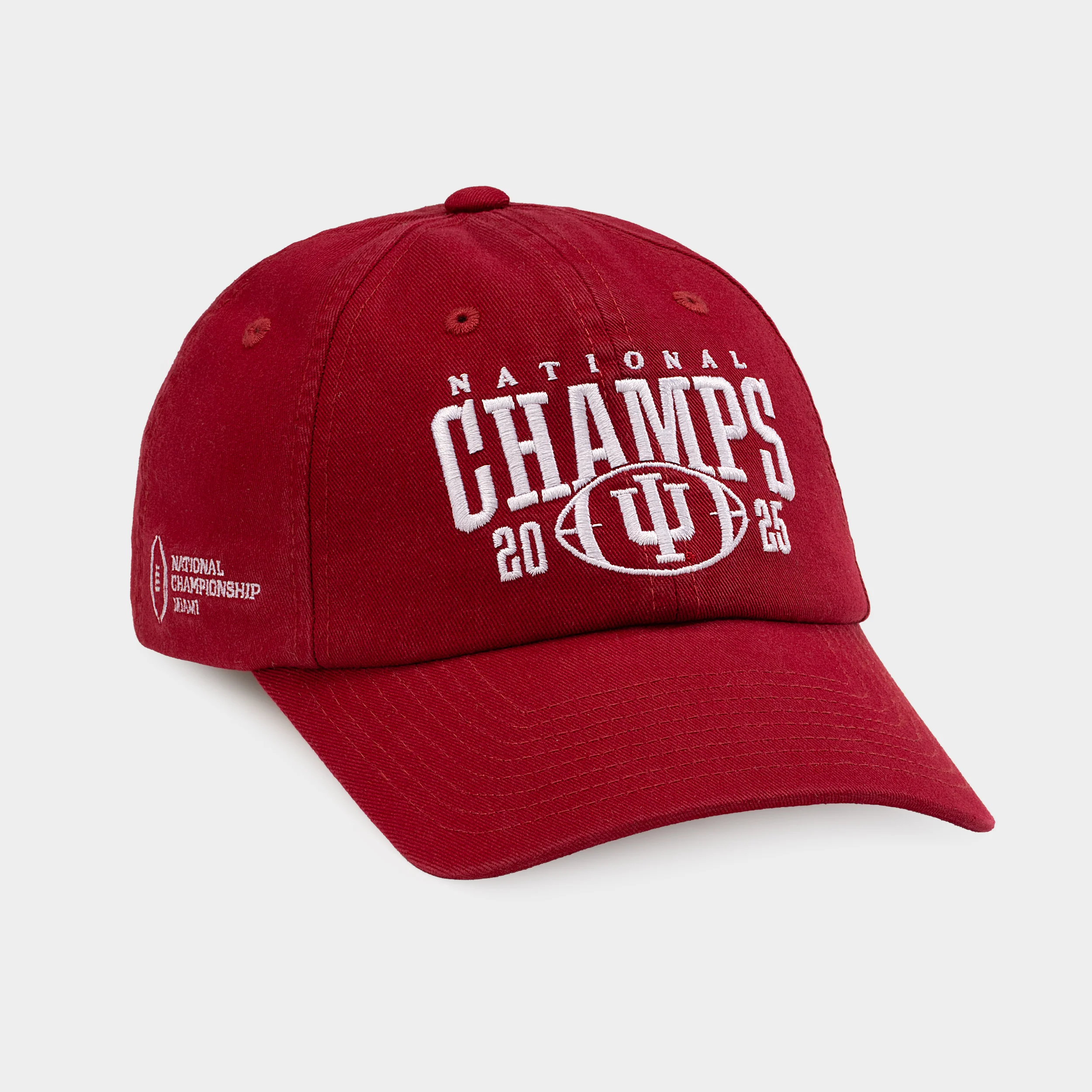Indiana Hoosiers 2025 CFP National Champions Dad Hat - Image 2