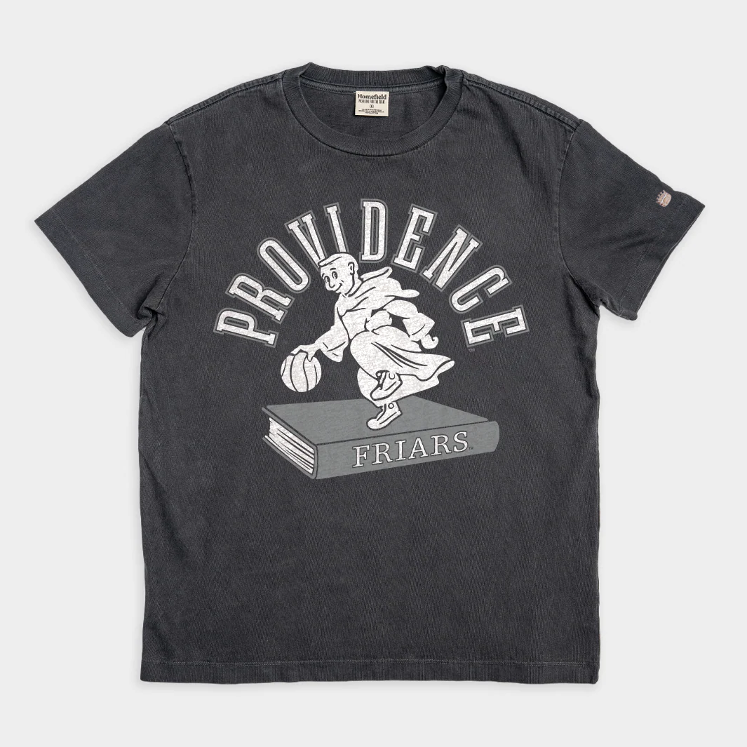 Providence Dribbling Friar Hoops Vintage Heavyweight Tee