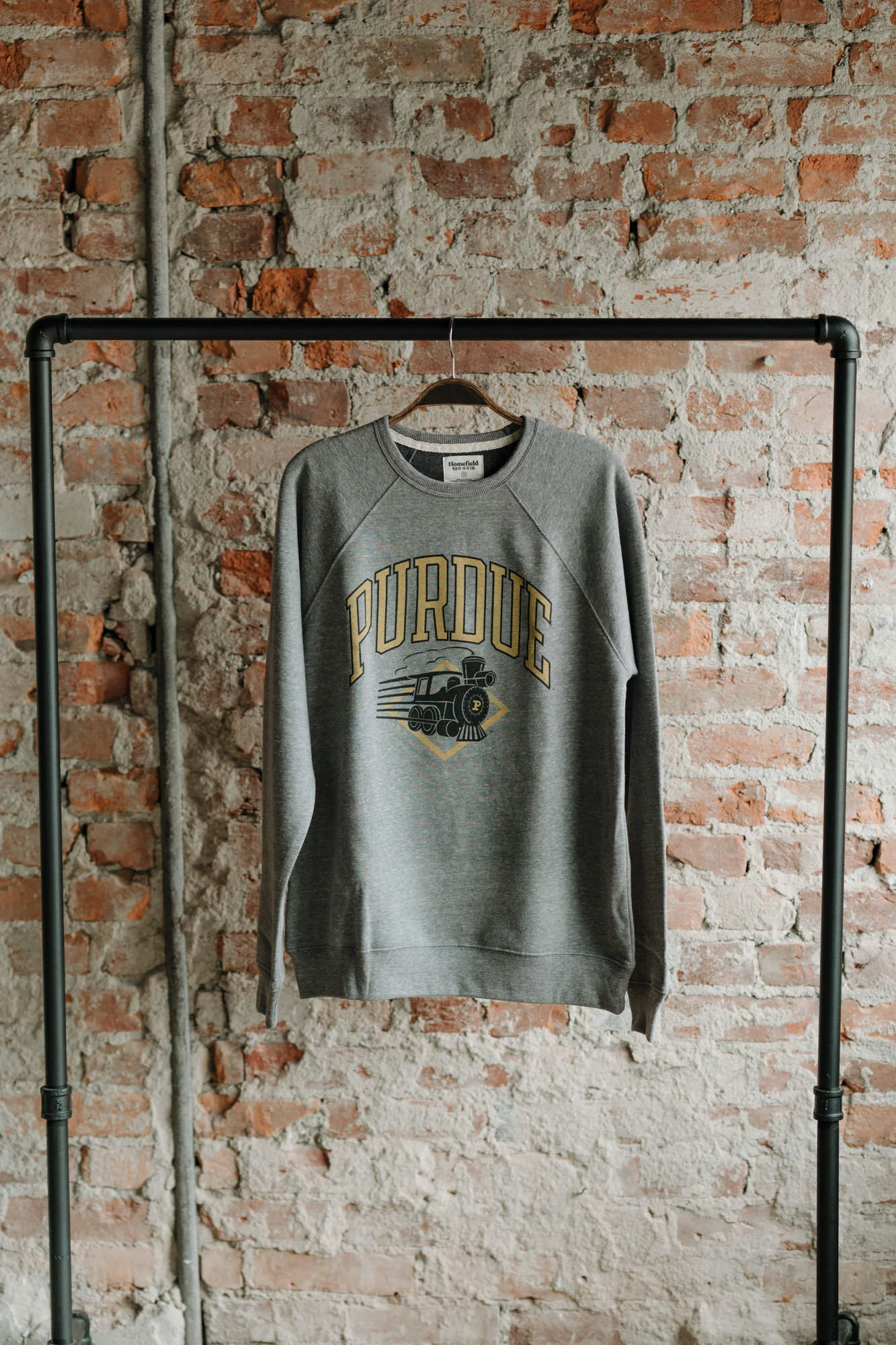 Purdue 1990s Boilermaker Special Logo Crewneck - Image 2
