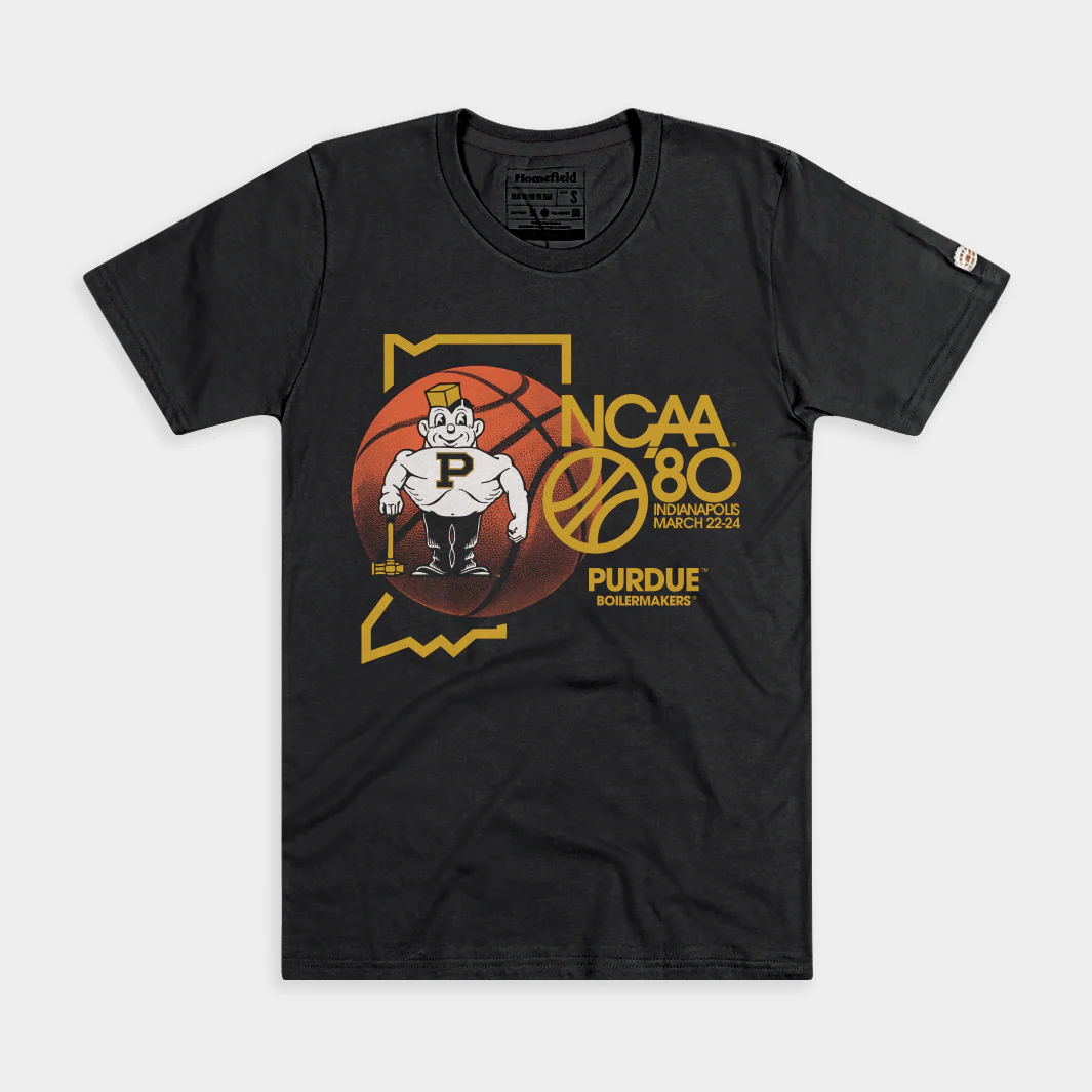 Purdue Basketball 1980 Final Four Tee