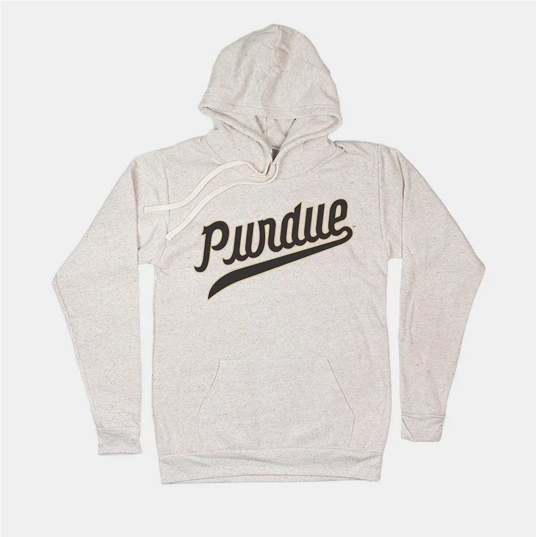 Purdue Basketball Script Hoodie