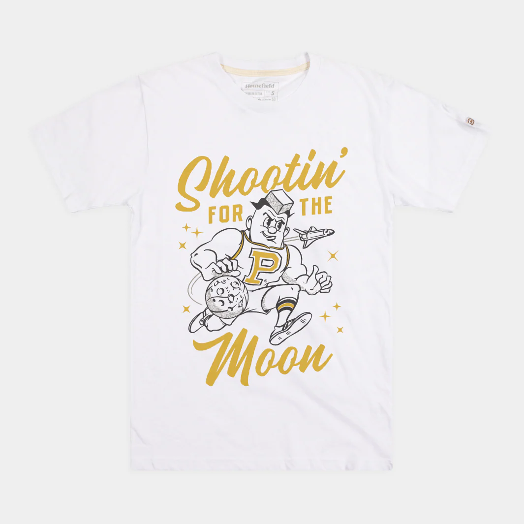 Purdue Basketball "Shootin' For The Moon" Tee