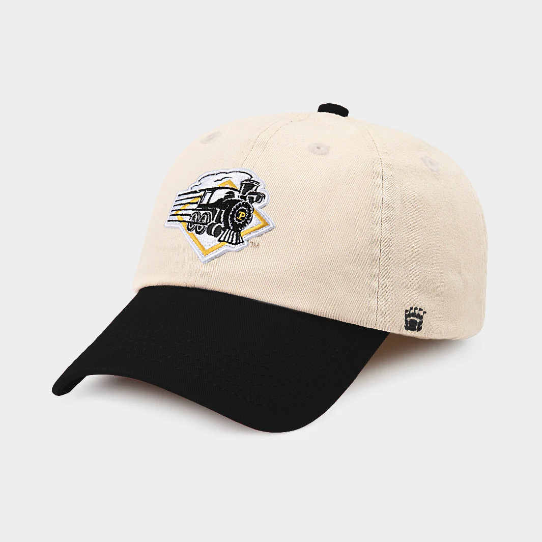Purdue Boilermaker Express 1990s Two-Tone Dad Hat