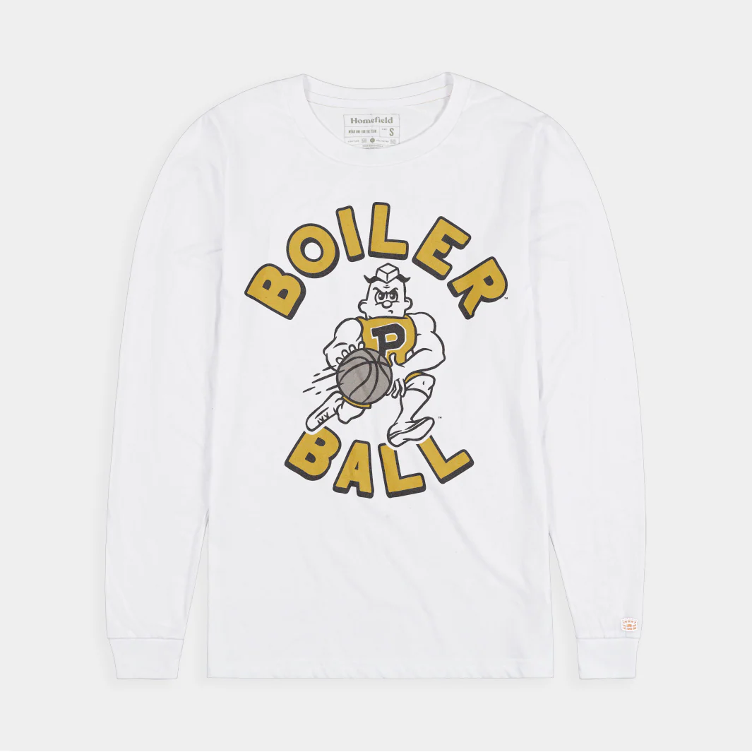 Purdue Boilermakers "Boiler Ball" Retro Long Sleeve
