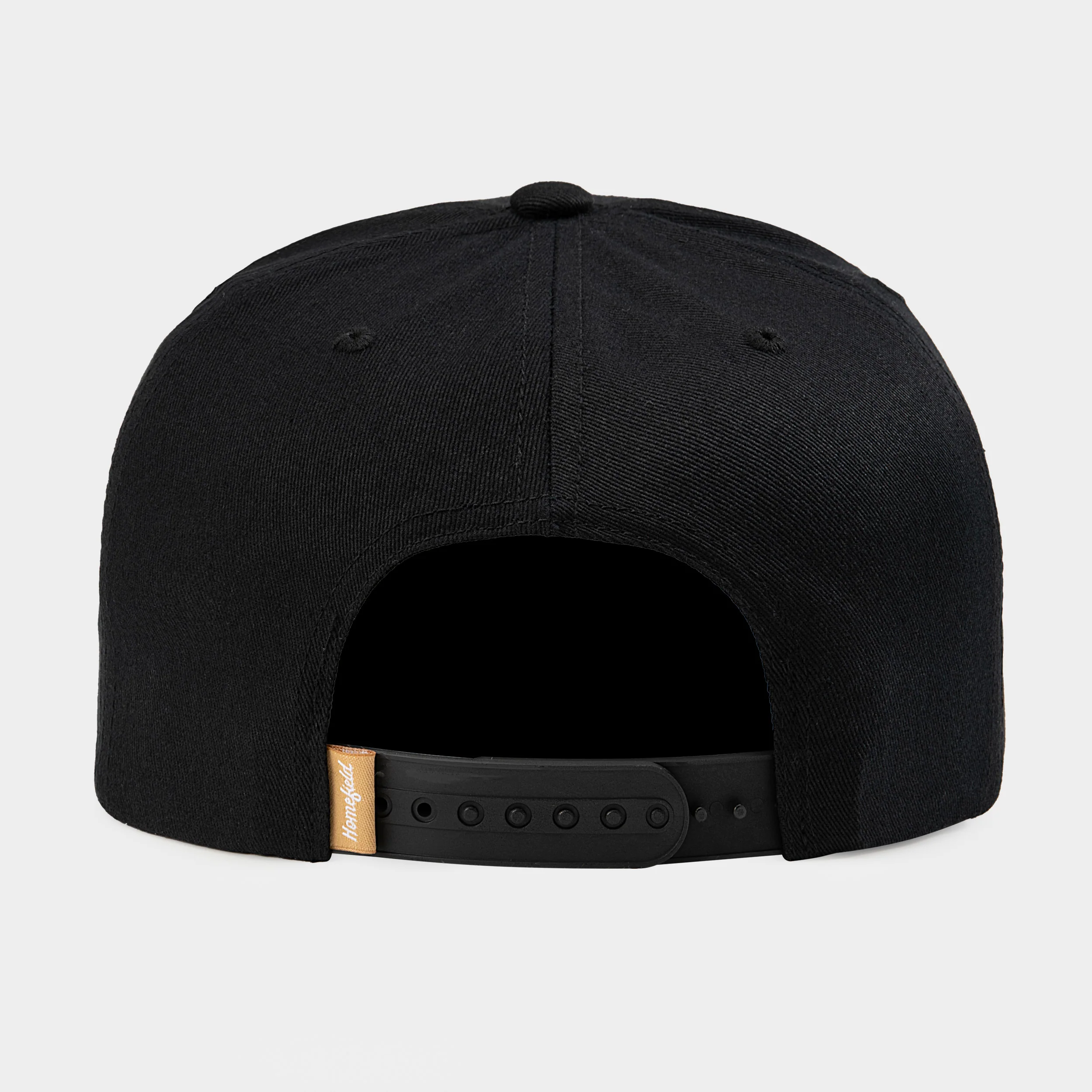 Purdue Boilermakers Logo Blackout Snapback Hat - Image 3