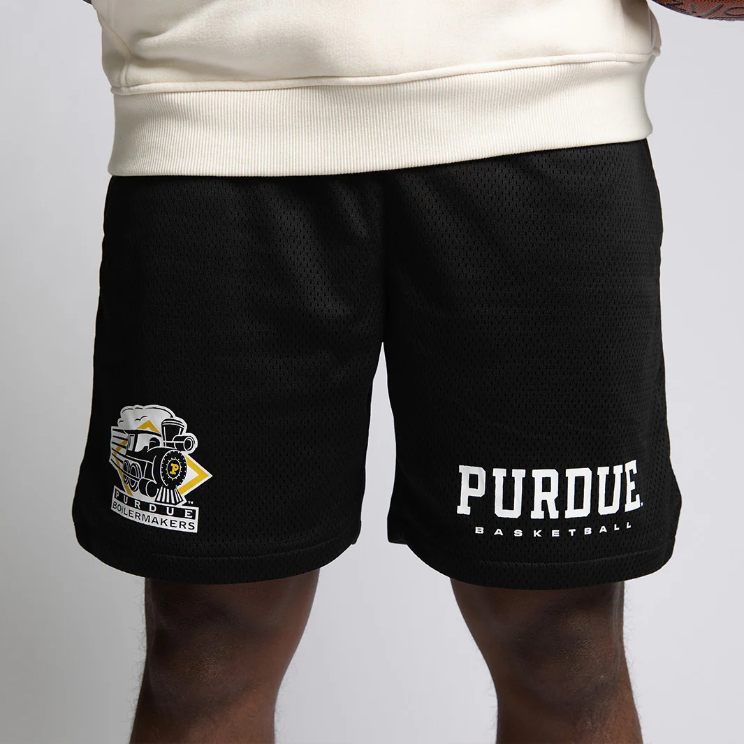 Purdue Boilermakers Retro Mesh Shorts - Image 4