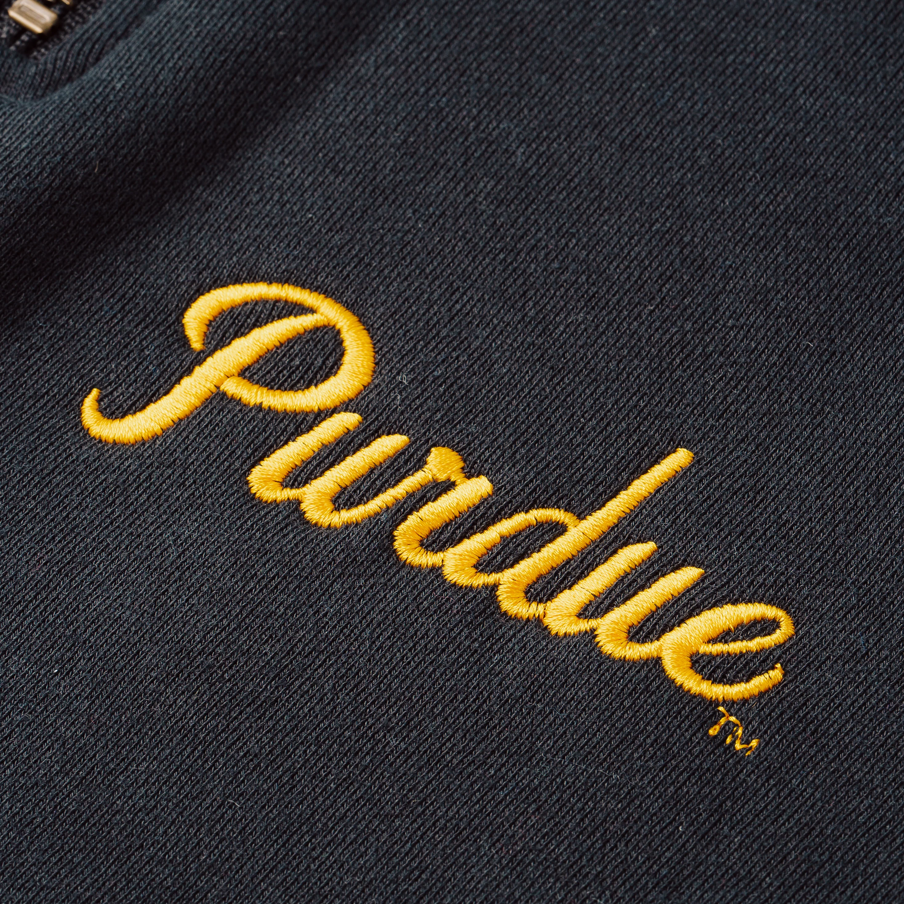 Purdue Boilermakers Script Retro Quarter Zip - Image 2