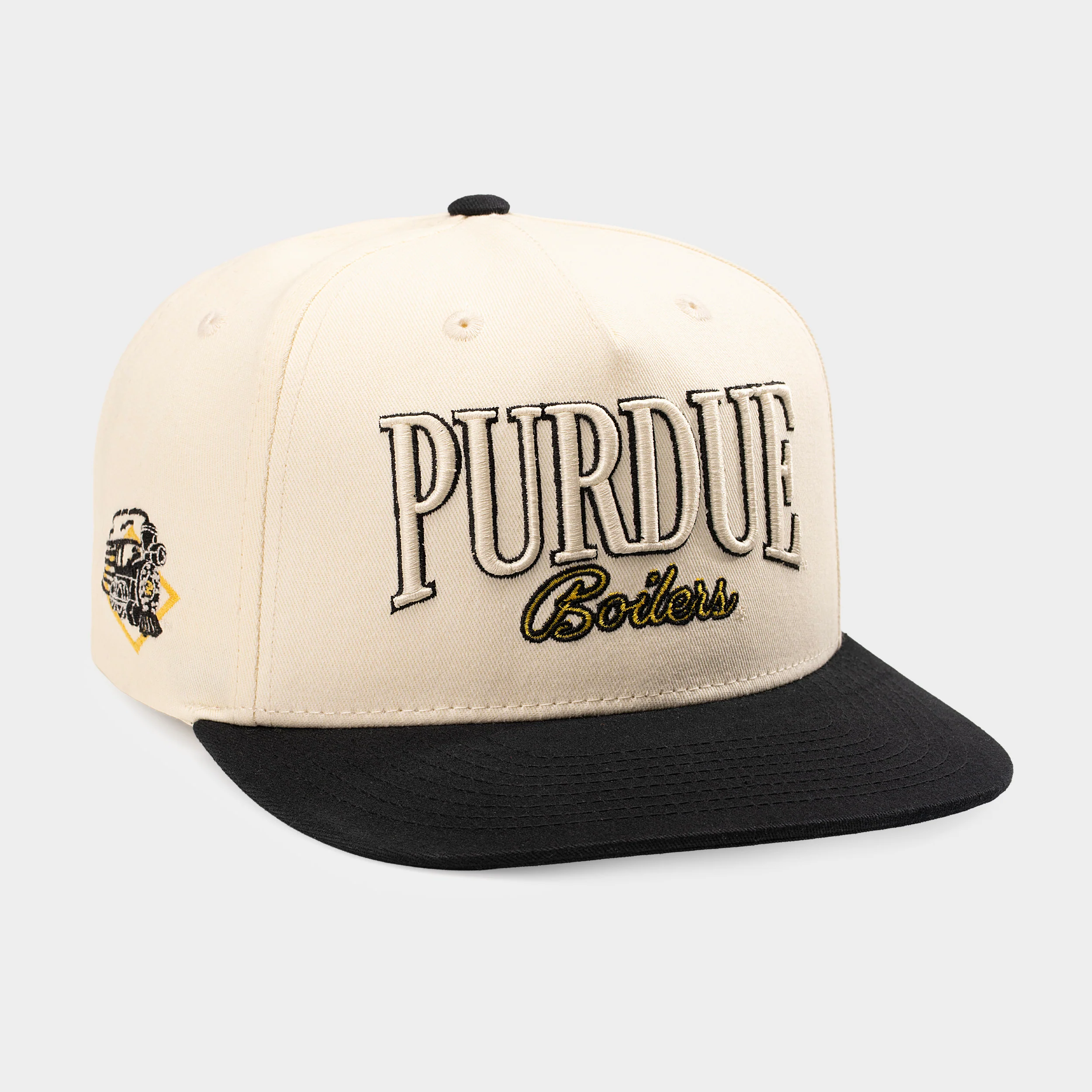 Purdue Boilermakers Two-Tone Snapback Hat - Image 2